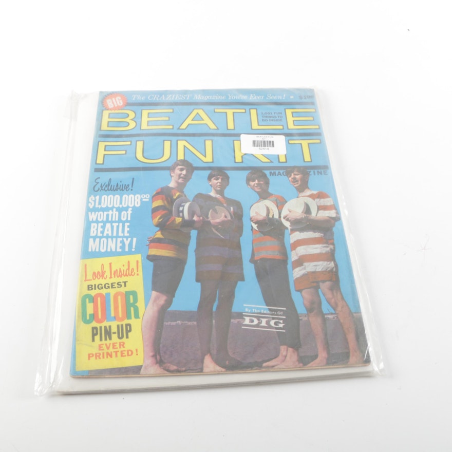 1964 "Big Beatle Fun Kit" Magazine