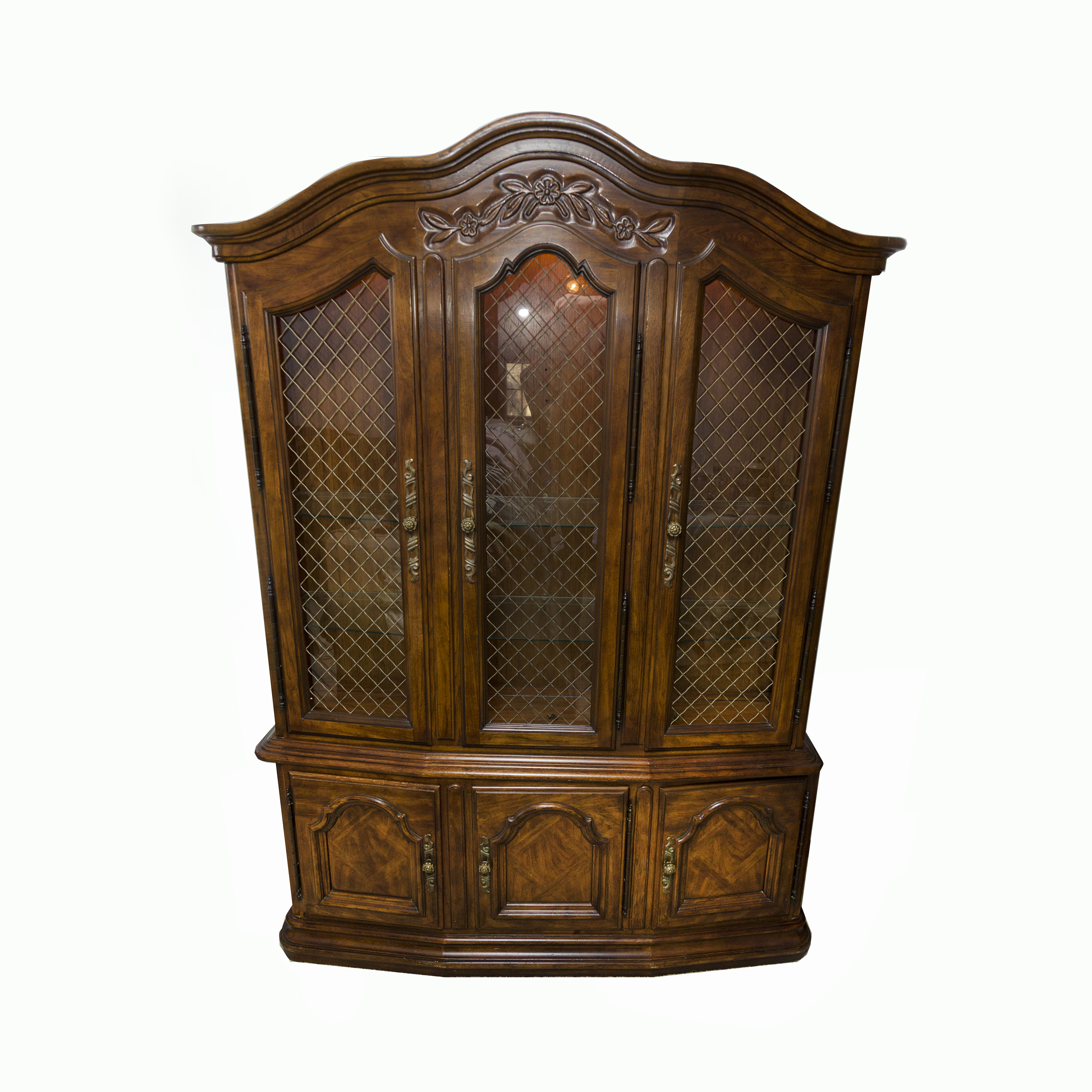 Drexel French Provincial Style China Cabinet