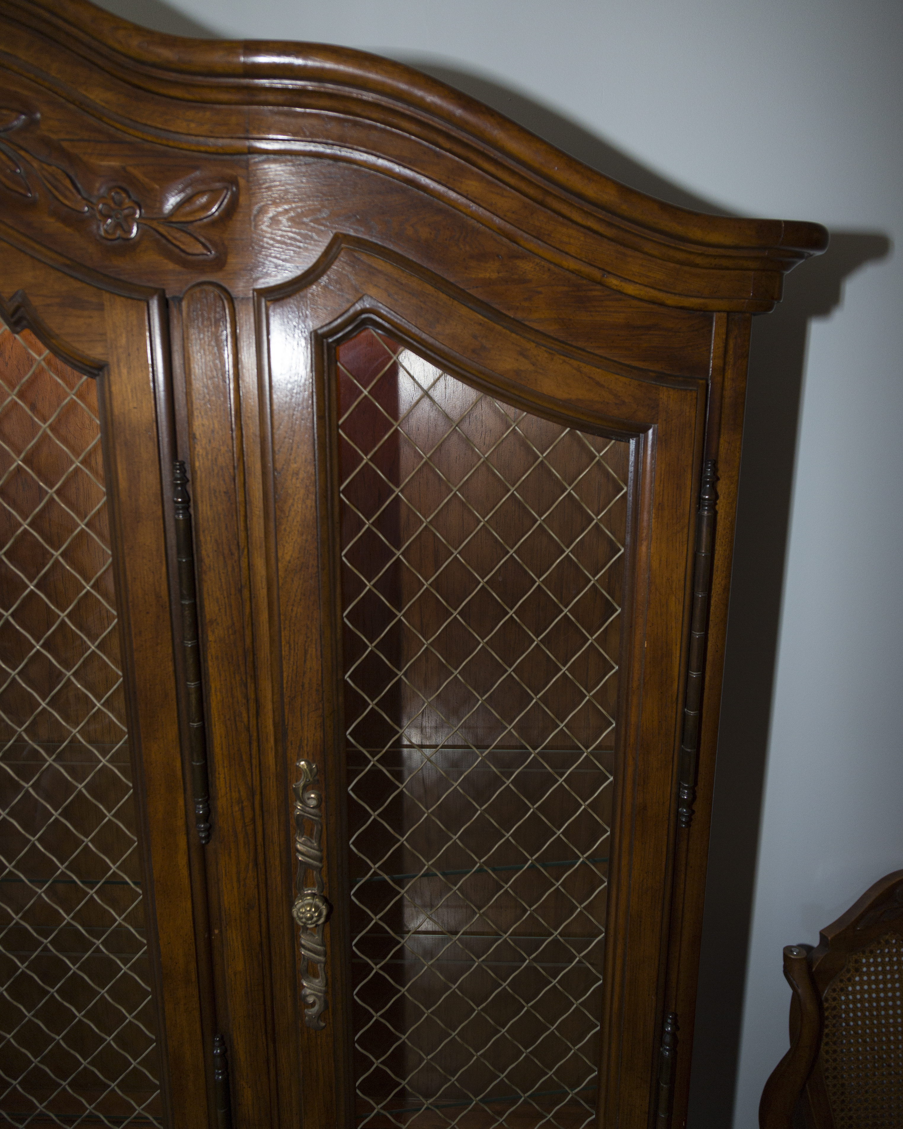 Drexel French Provincial Style China Cabinet