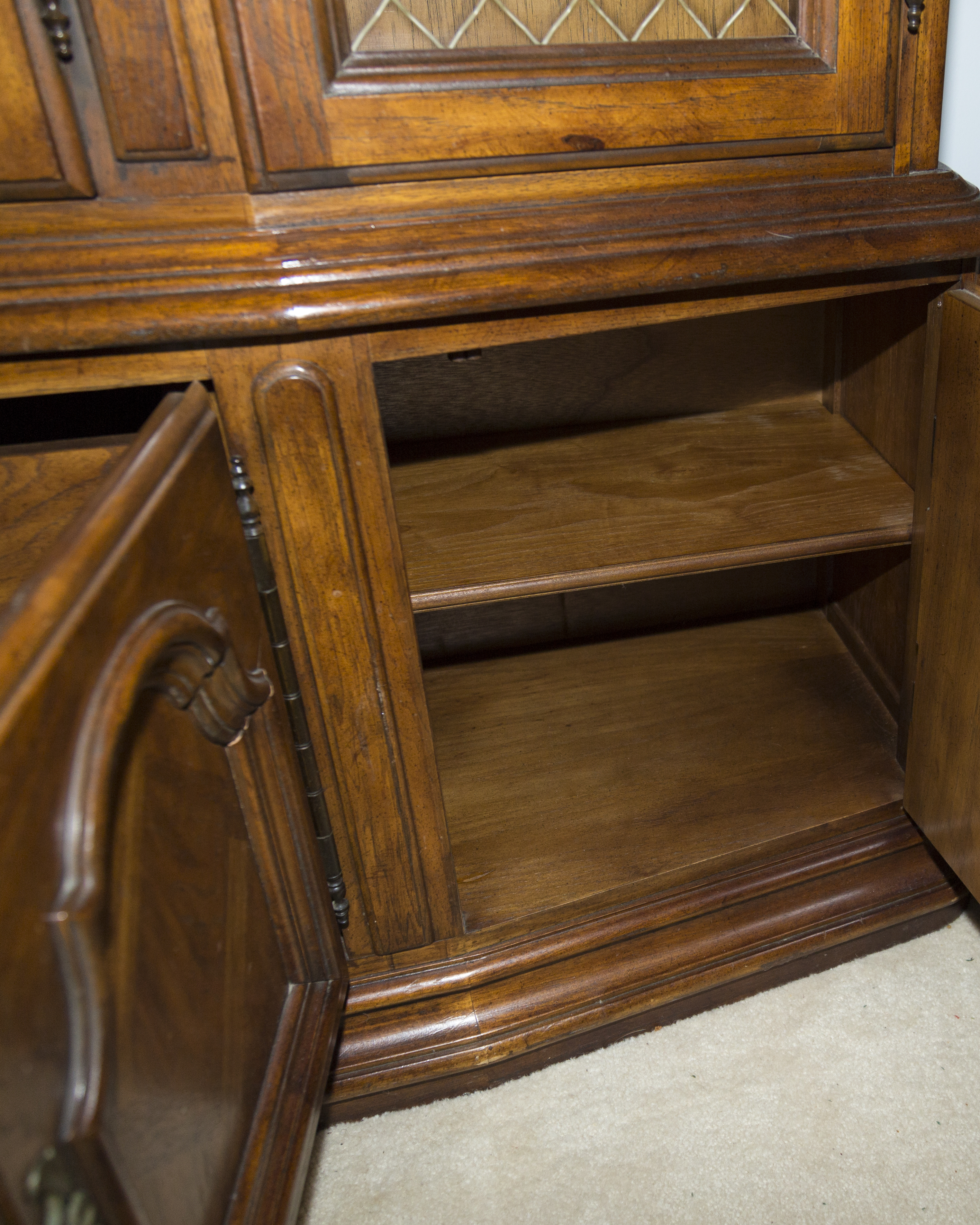 Drexel French Provincial Style China Cabinet