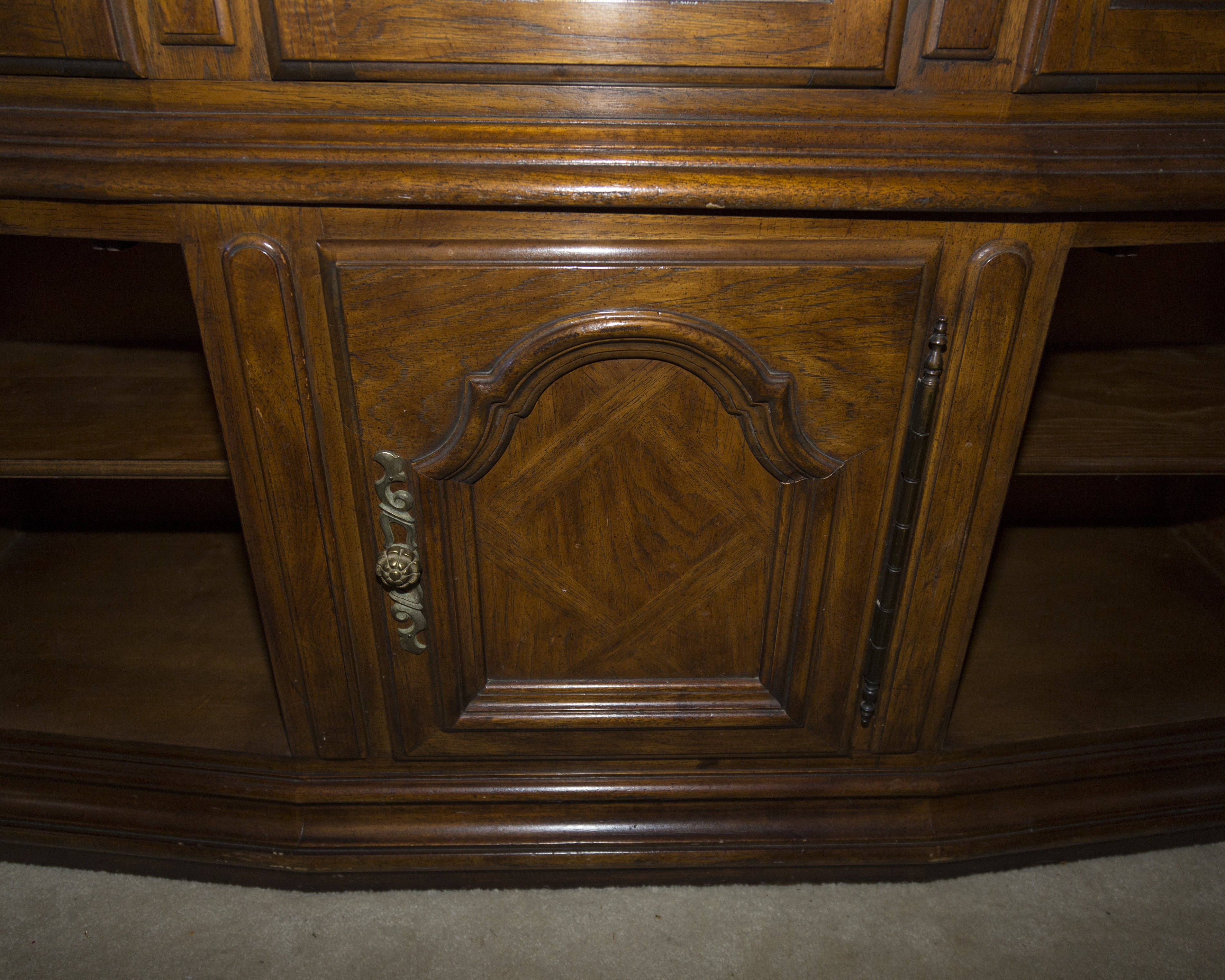 Drexel French Provincial Style China Cabinet