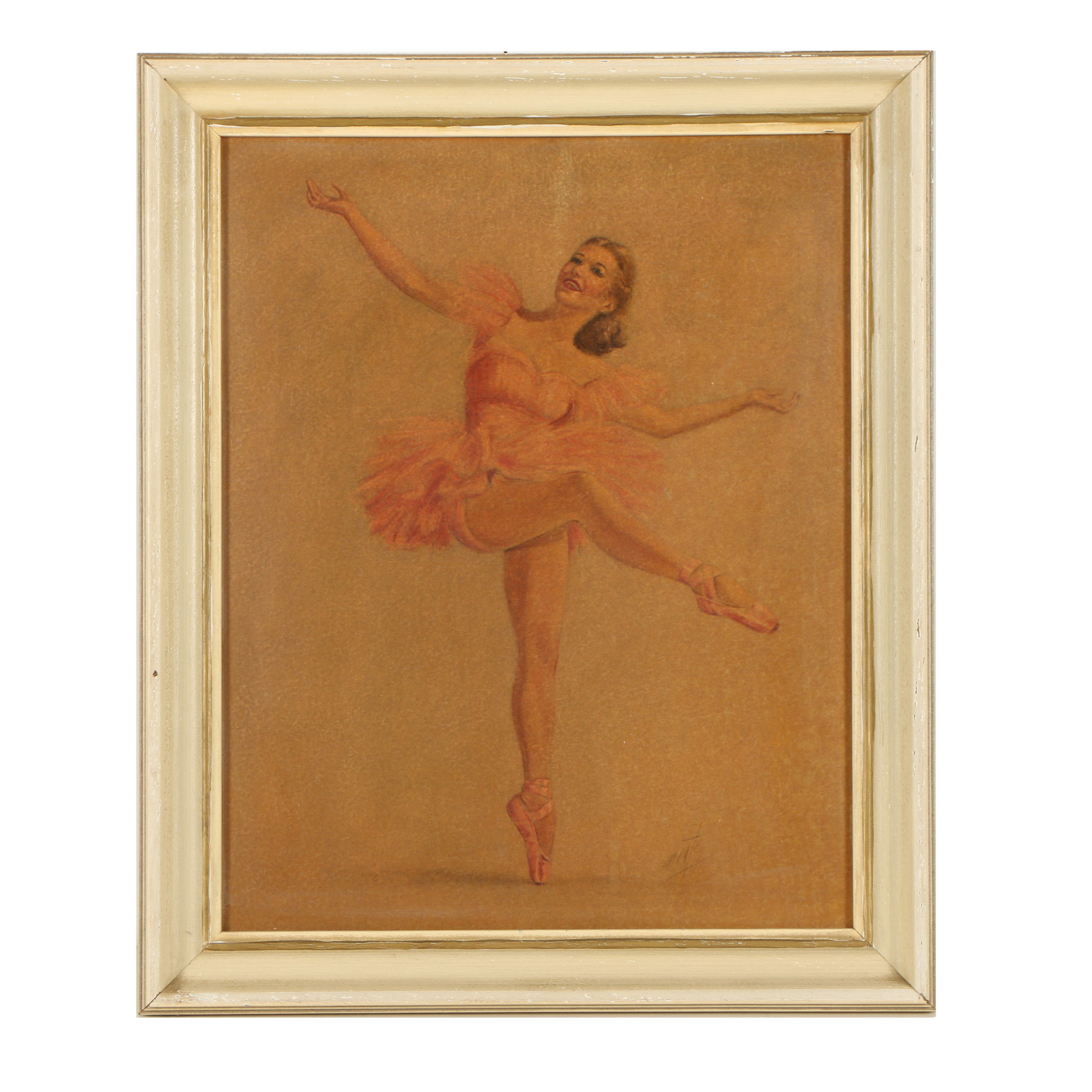 Mid Century Reproduction Print After Monte "Sugar Plum Fairy"