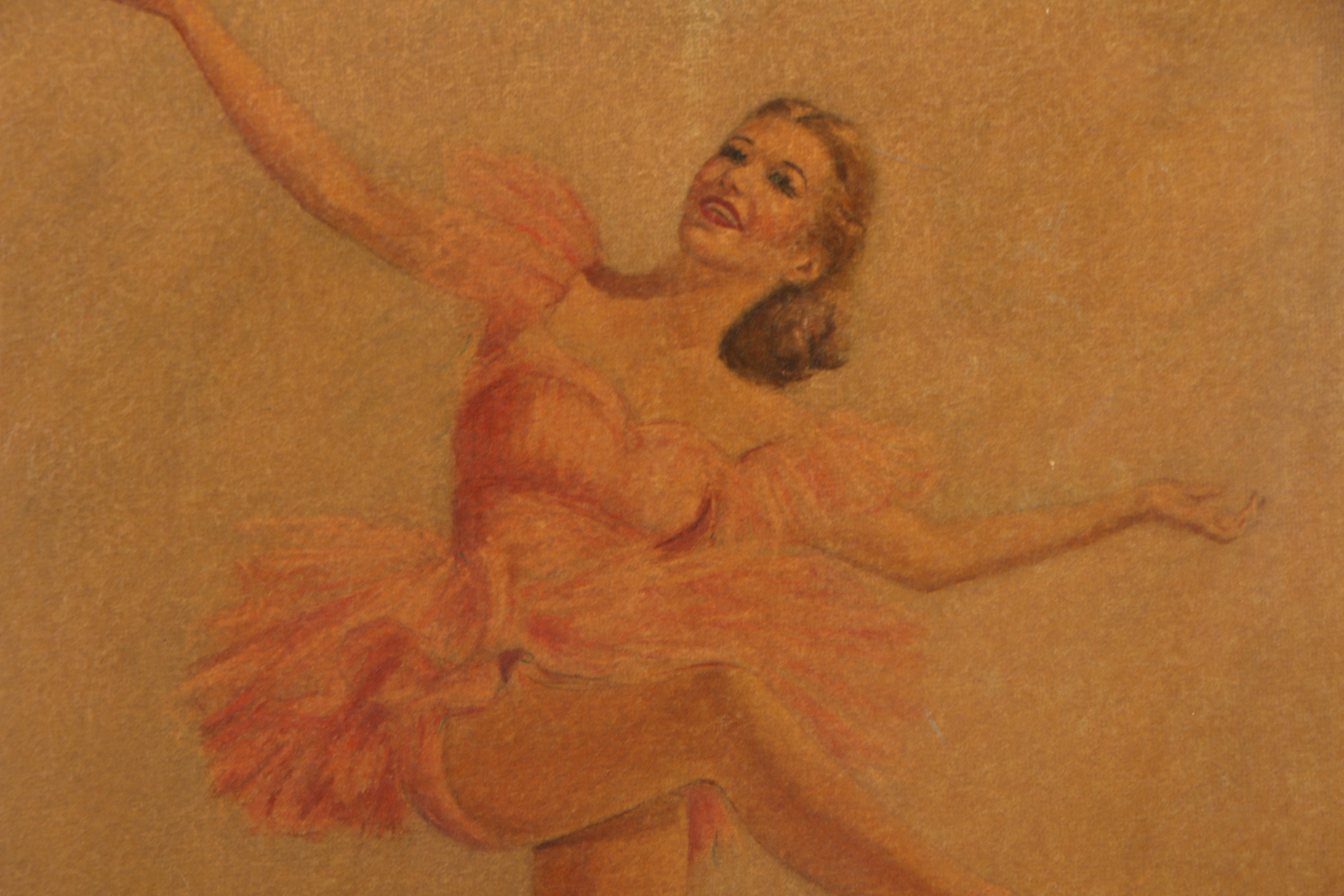 Mid Century Reproduction Print After Monte "Sugar Plum Fairy"