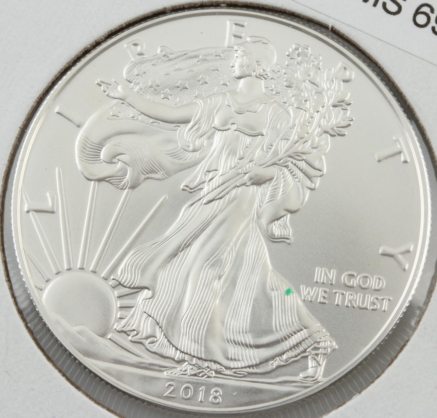 2018 One Dollar U.S. Silver Eagle