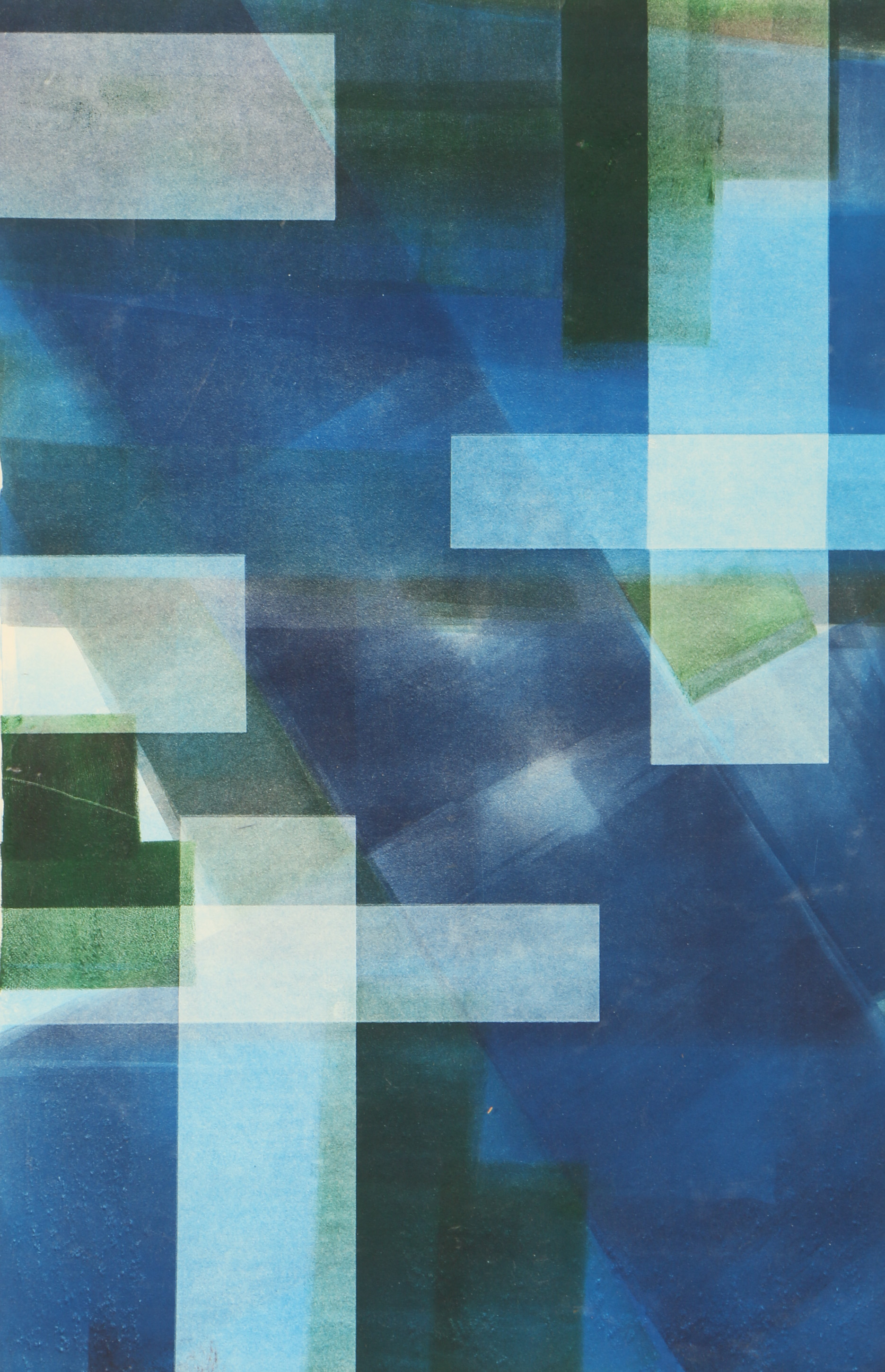 Melinda Jo Halline Monotype "Life in a Flannel"