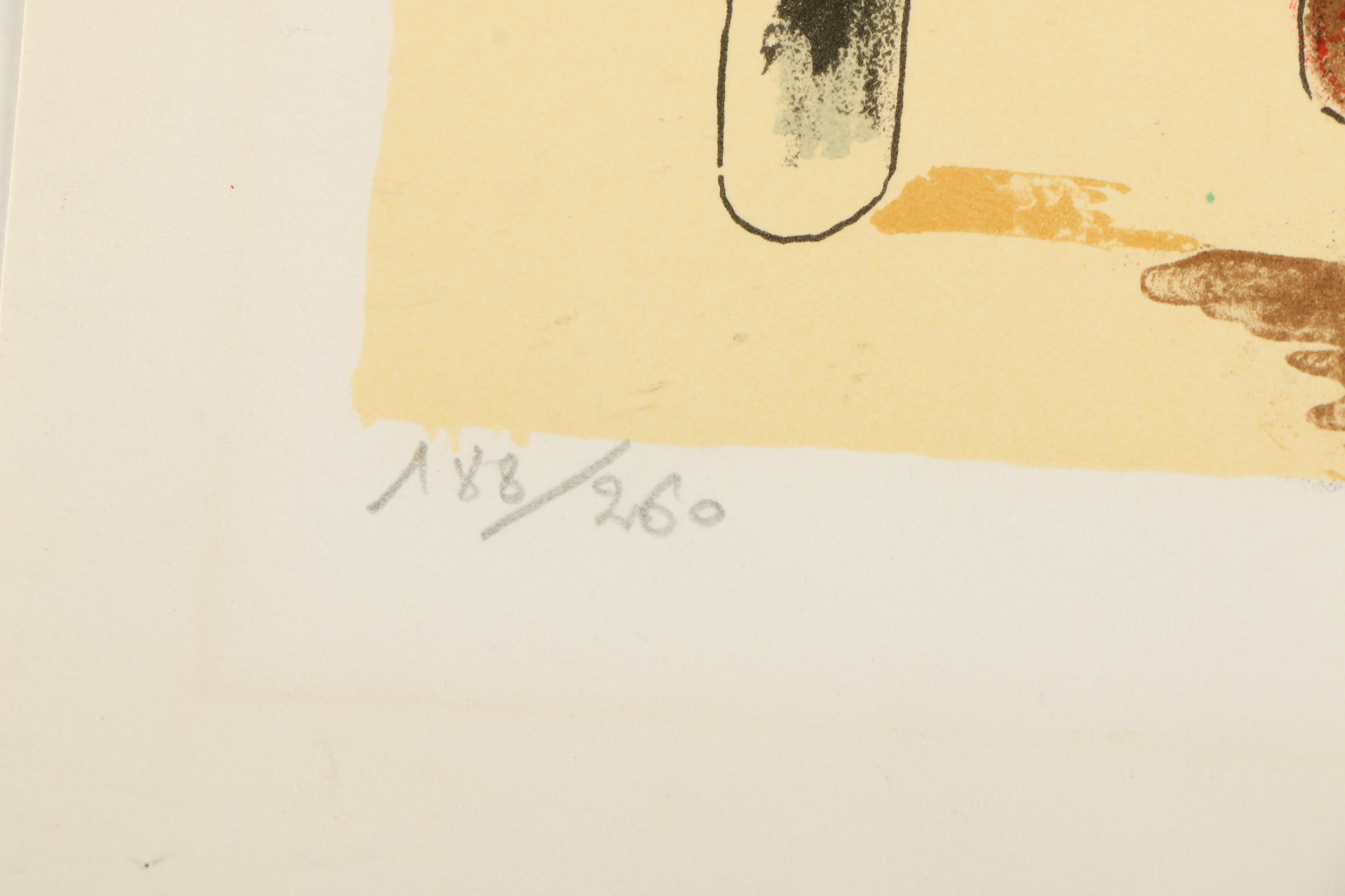 Limited Edition Lithograph of Flower Sellers