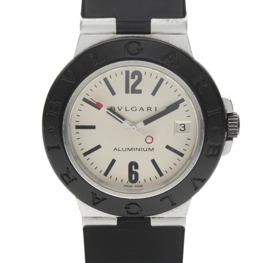 Bulgari Aluminum Wristwatch