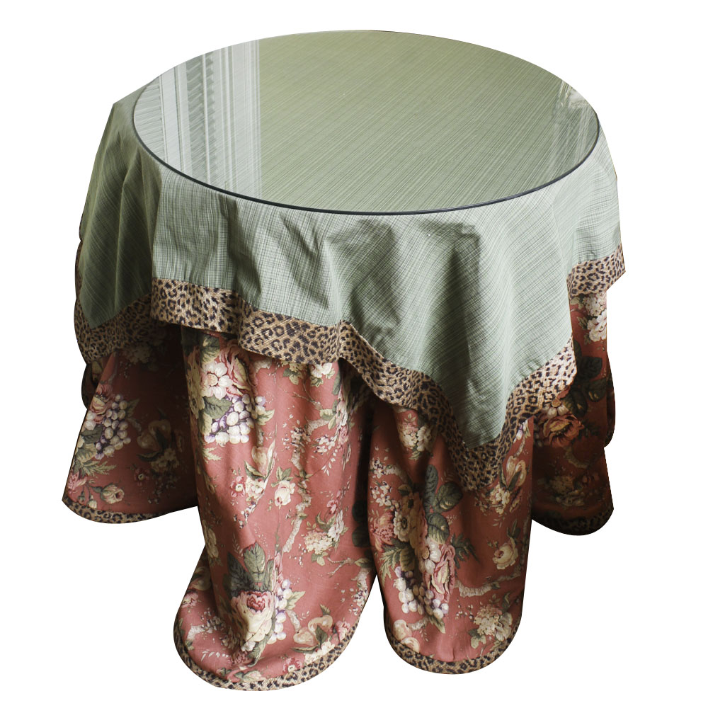 Skirted Accent Table