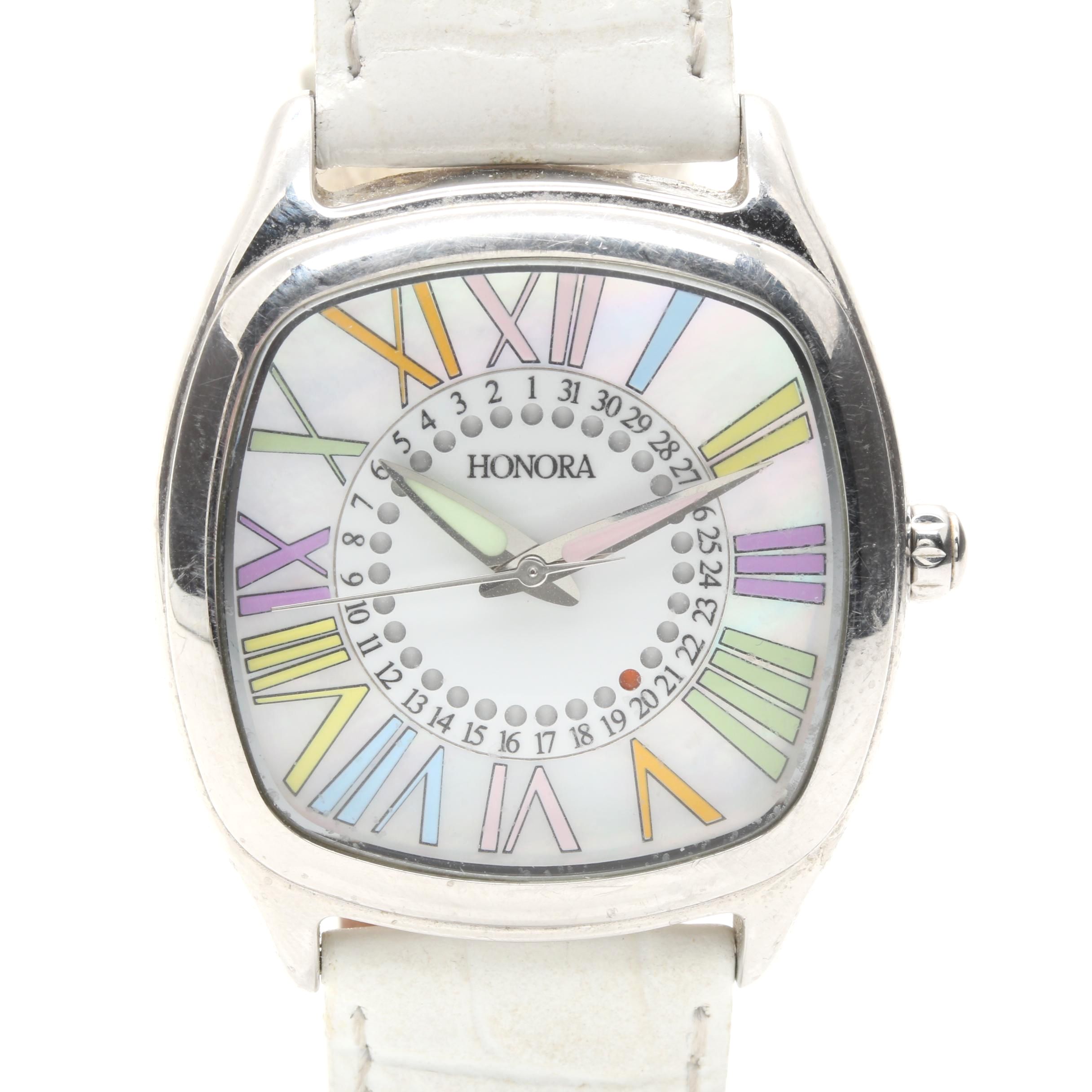 Honora Stainless Steel Watch in Pastel Colors