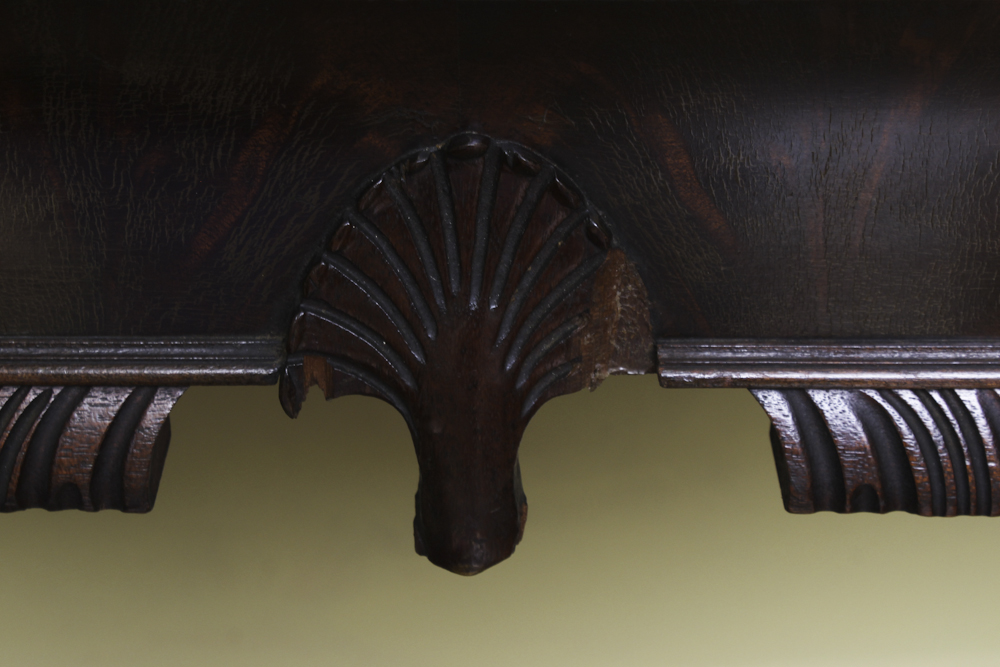 Vintage Chippendale Style Mahogany Side Table