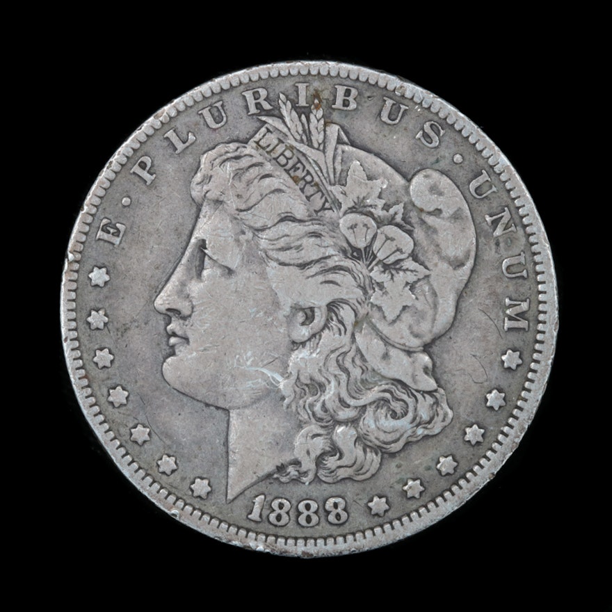 1888-O Morgan Silver Dollar