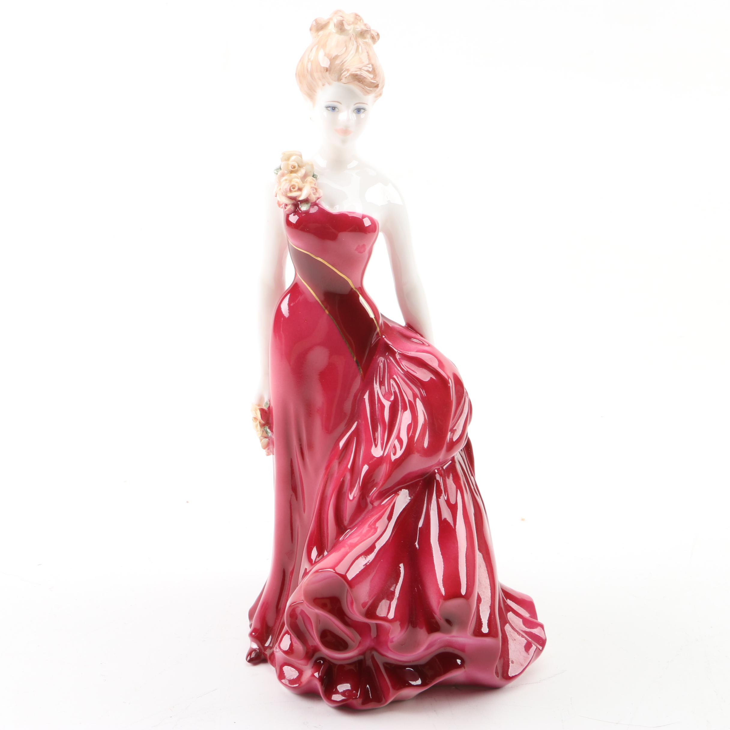 Coalport "Ladies of Fashion Felicity" Porcelain Figurine