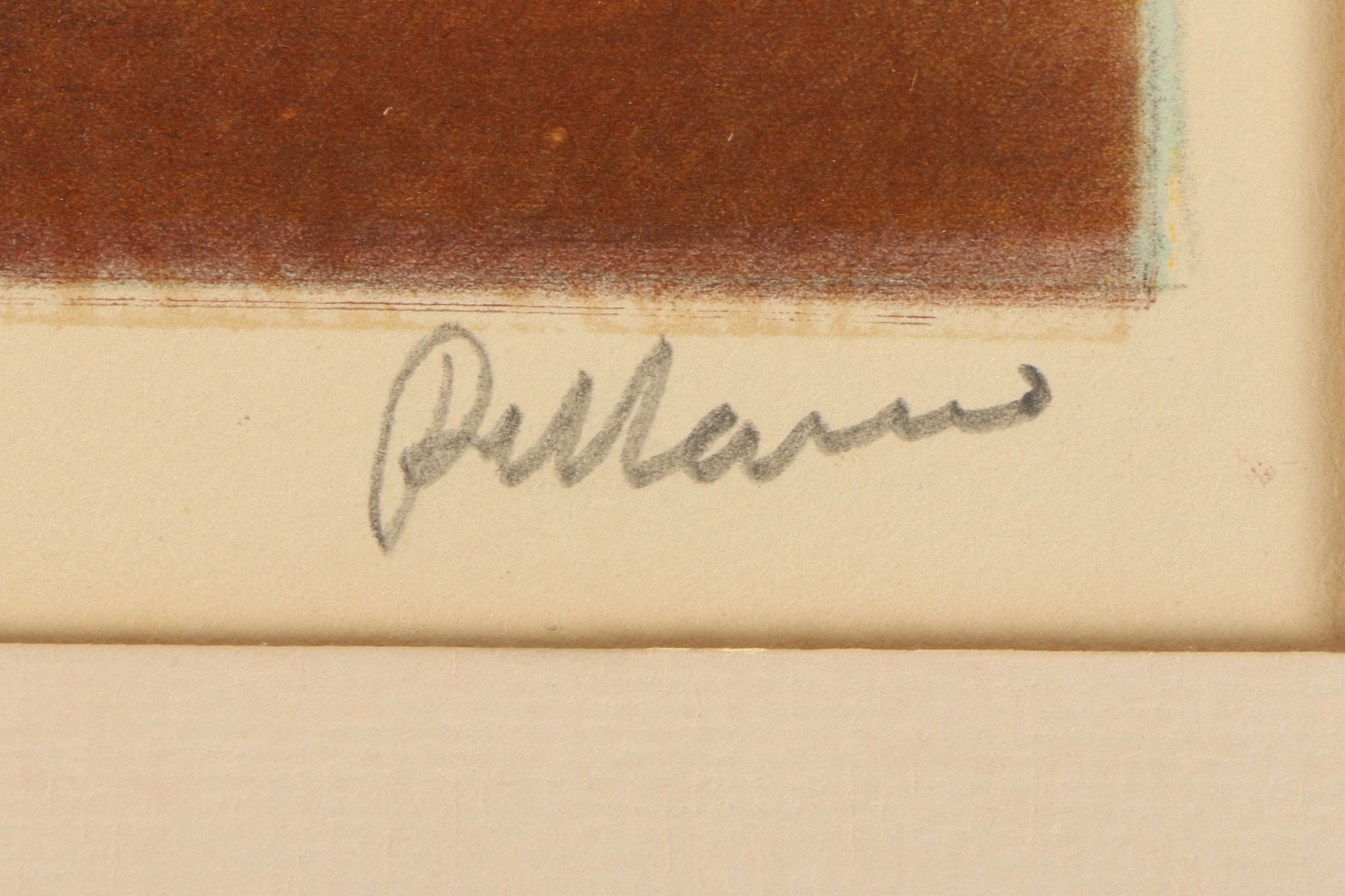 Limited Edition Lithograph of a Horse