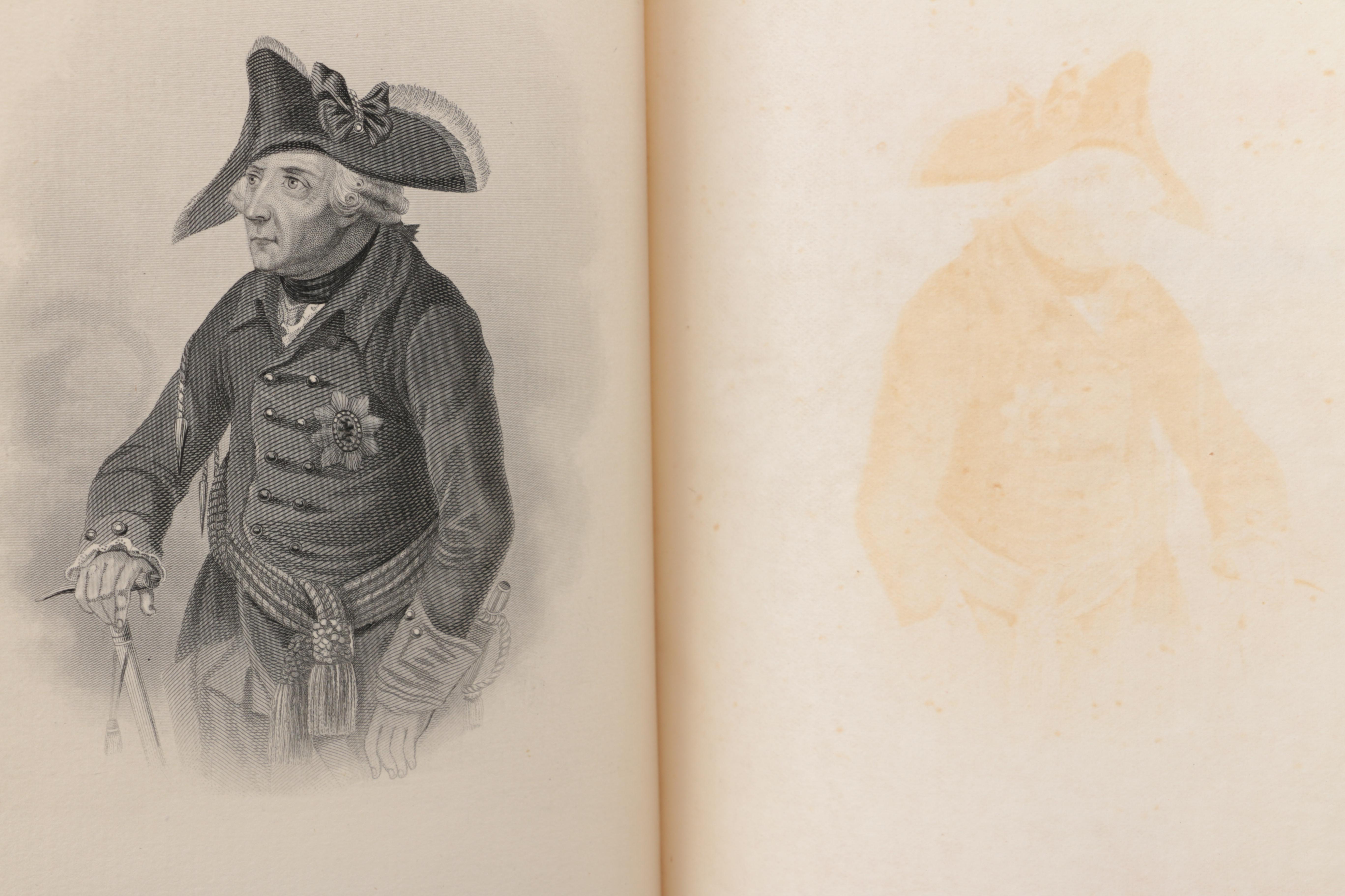 1884 Limited Edition "History of Friedrich II. of Prussia" in Six Volumes