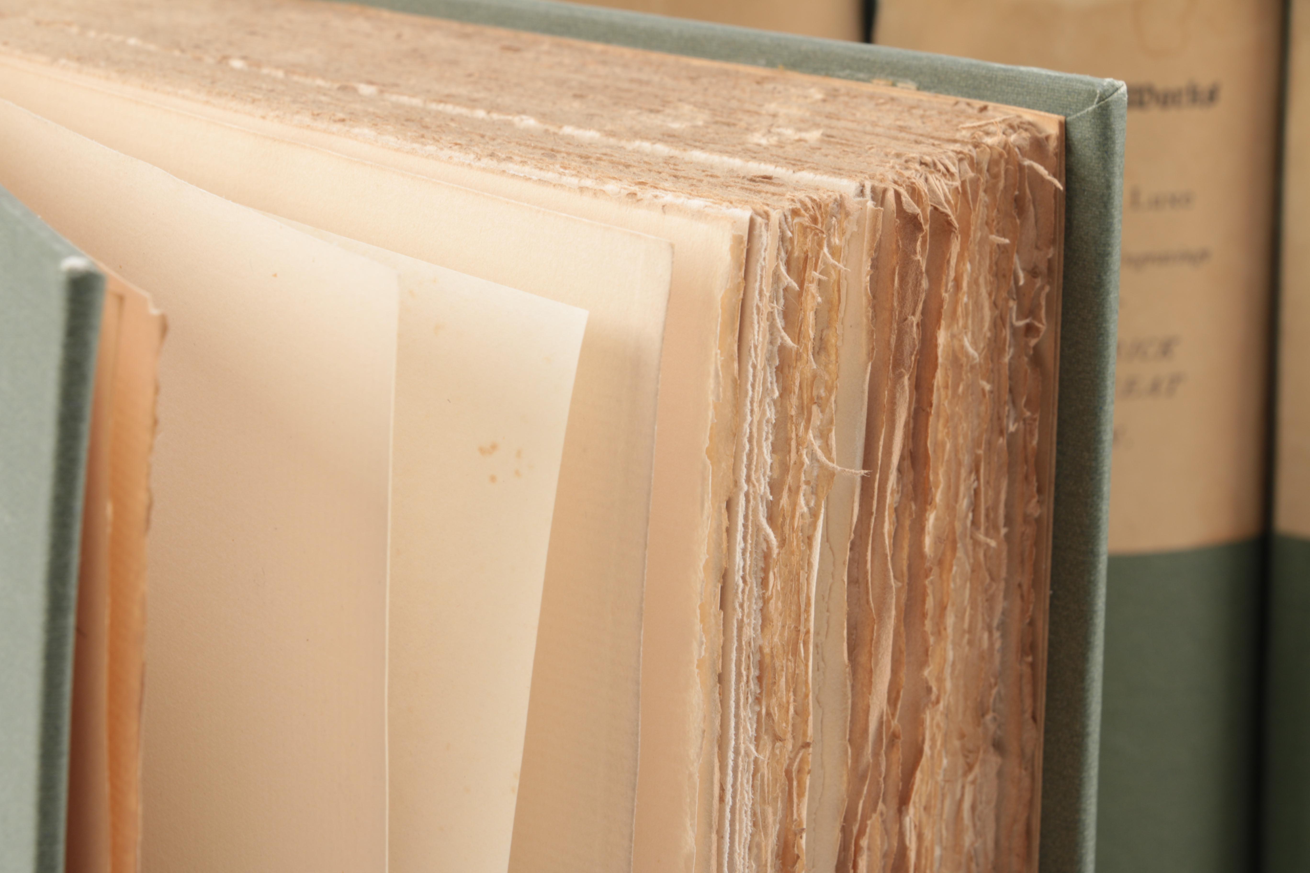 1884 Limited Edition "History of Friedrich II. of Prussia" in Six Volumes