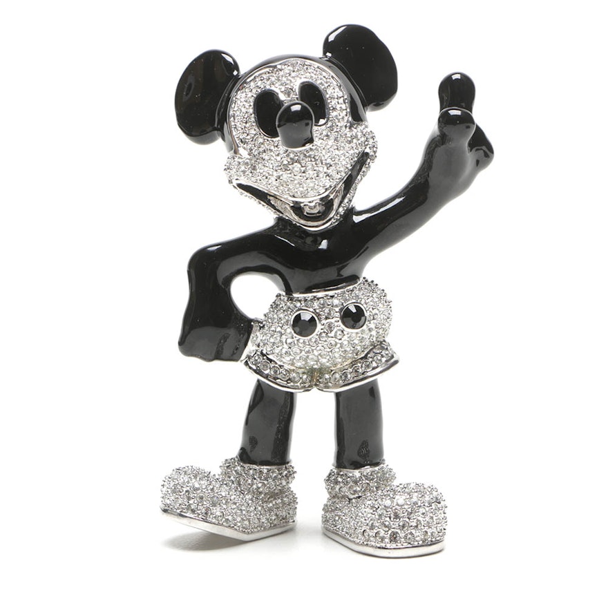 Arribas for Disney "Mickey Mouse" Jeweled Figurine