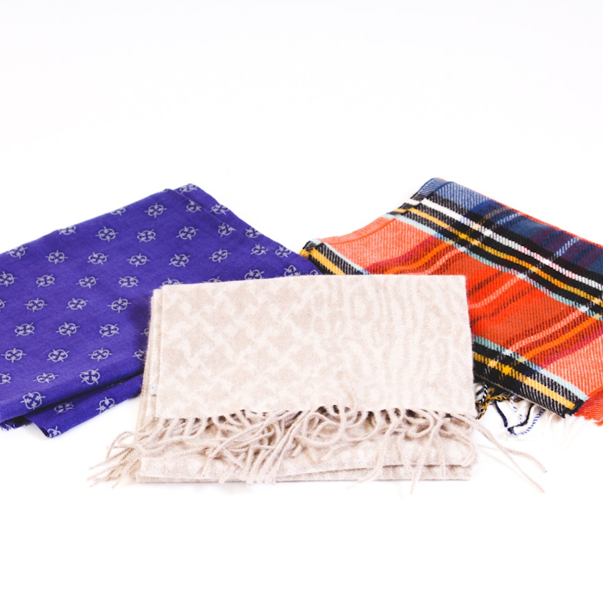 Nordstrom, Romy Habegger and J. McLaughlin Wool and Cashmere Scarves