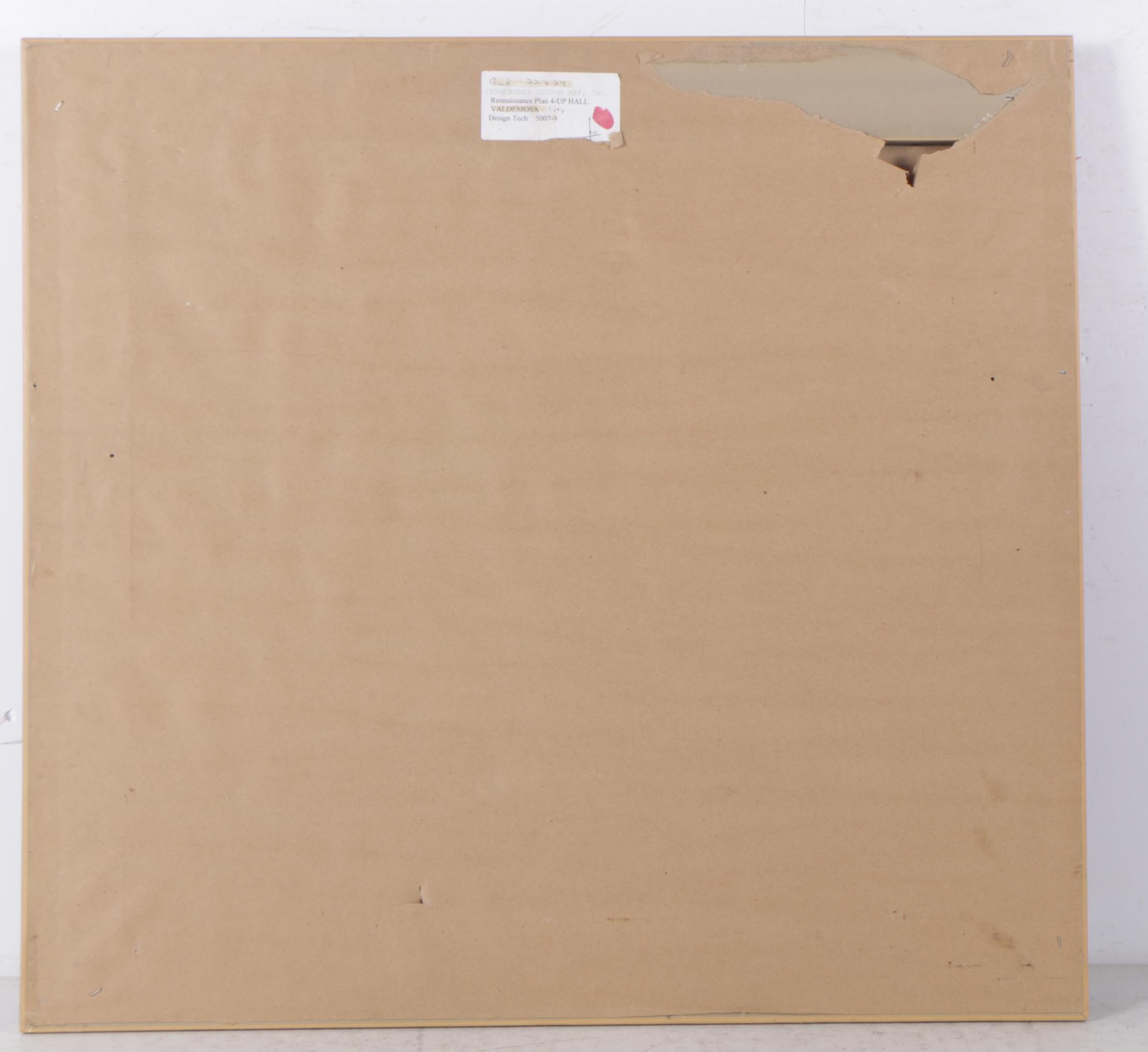 Offset Lithograph on Paper of Valldemossa, Majorca