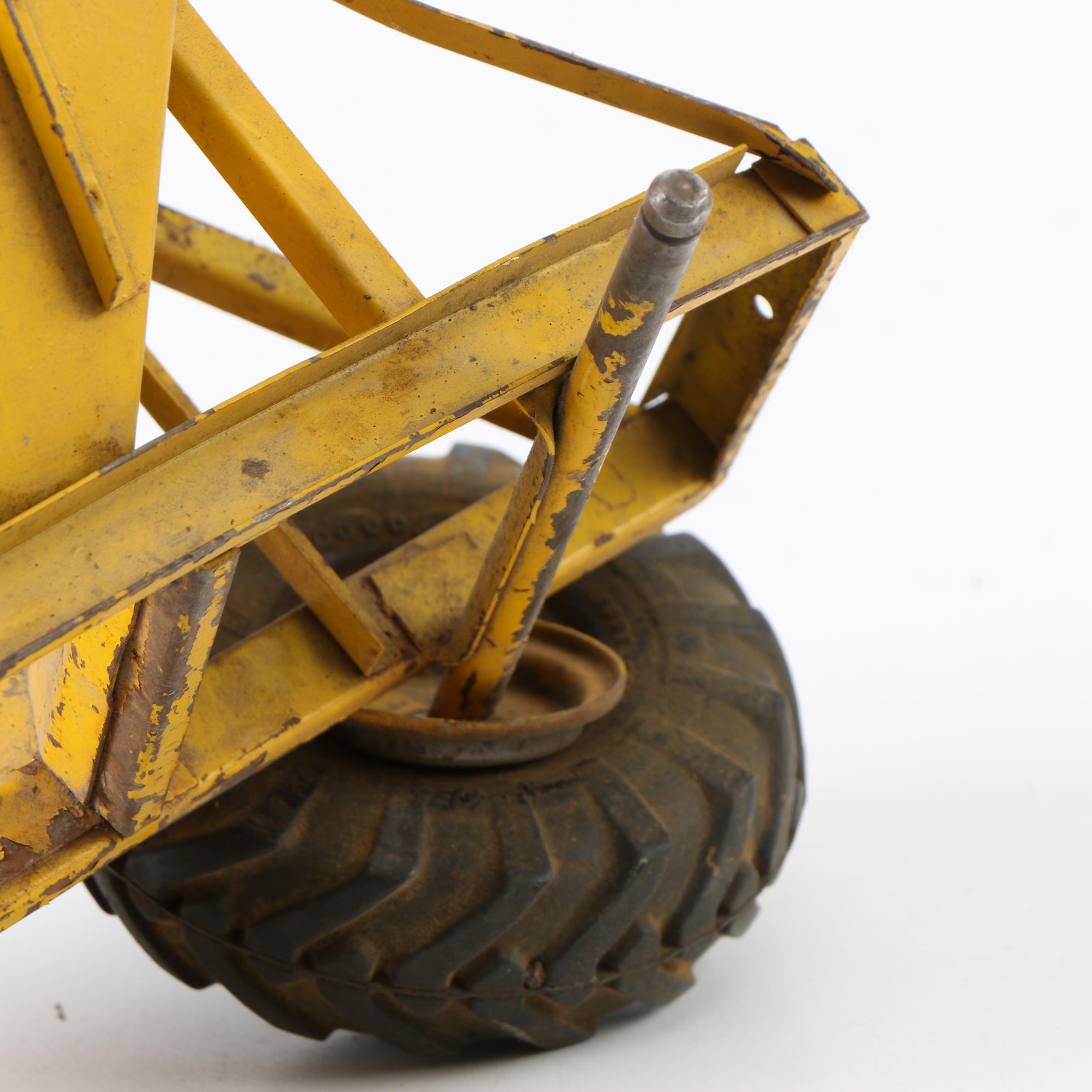 Vintage Doepke Wooldridge Pressed Steel Earth Mover with Bottom Dump