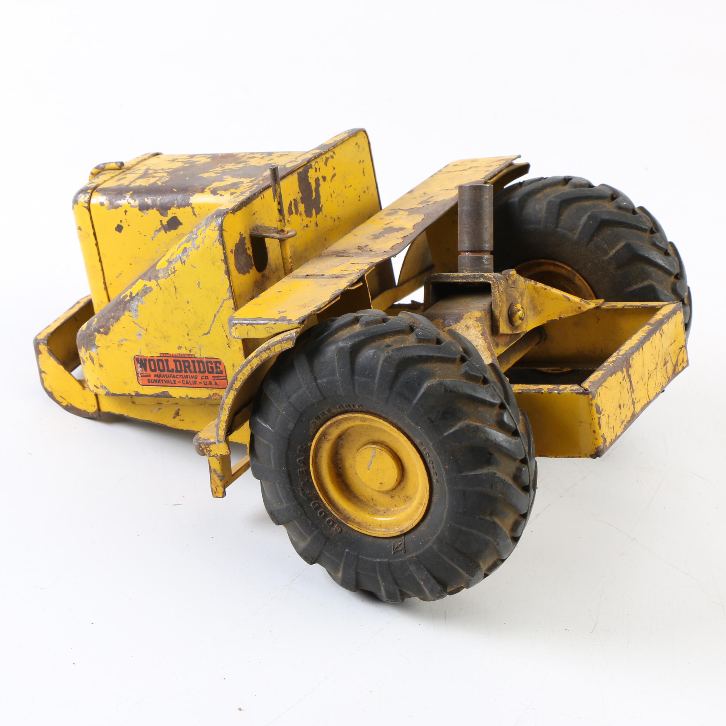 Vintage Doepke Wooldridge Pressed Steel Earth Mover with Bottom Dump