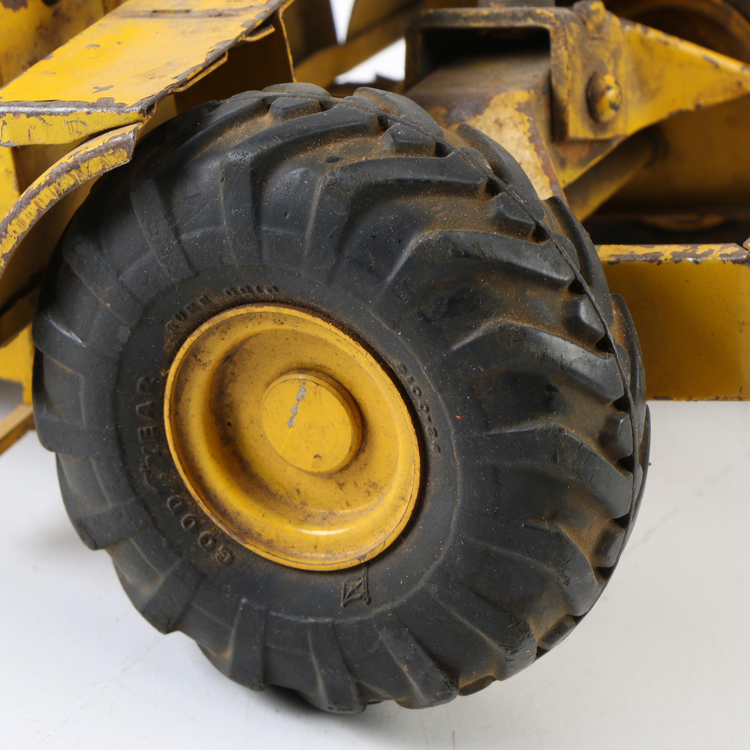 Vintage Doepke Wooldridge Pressed Steel Earth Mover with Bottom Dump