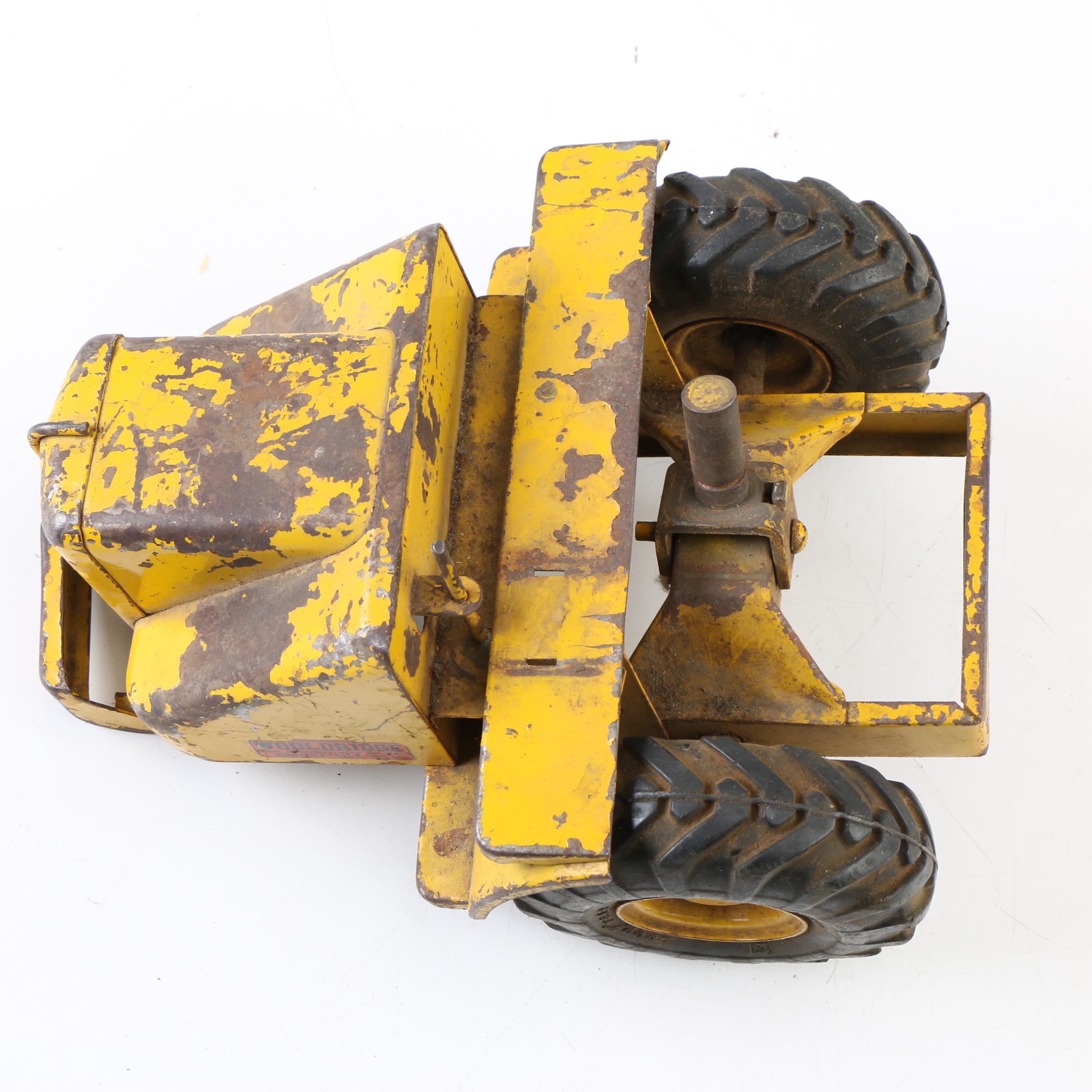 Vintage Doepke Wooldridge Pressed Steel Earth Mover with Bottom Dump