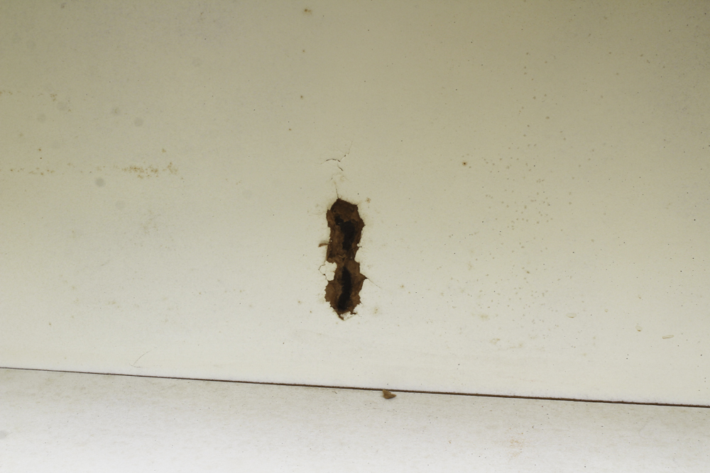 Mediterranean Style Painted Cabinet