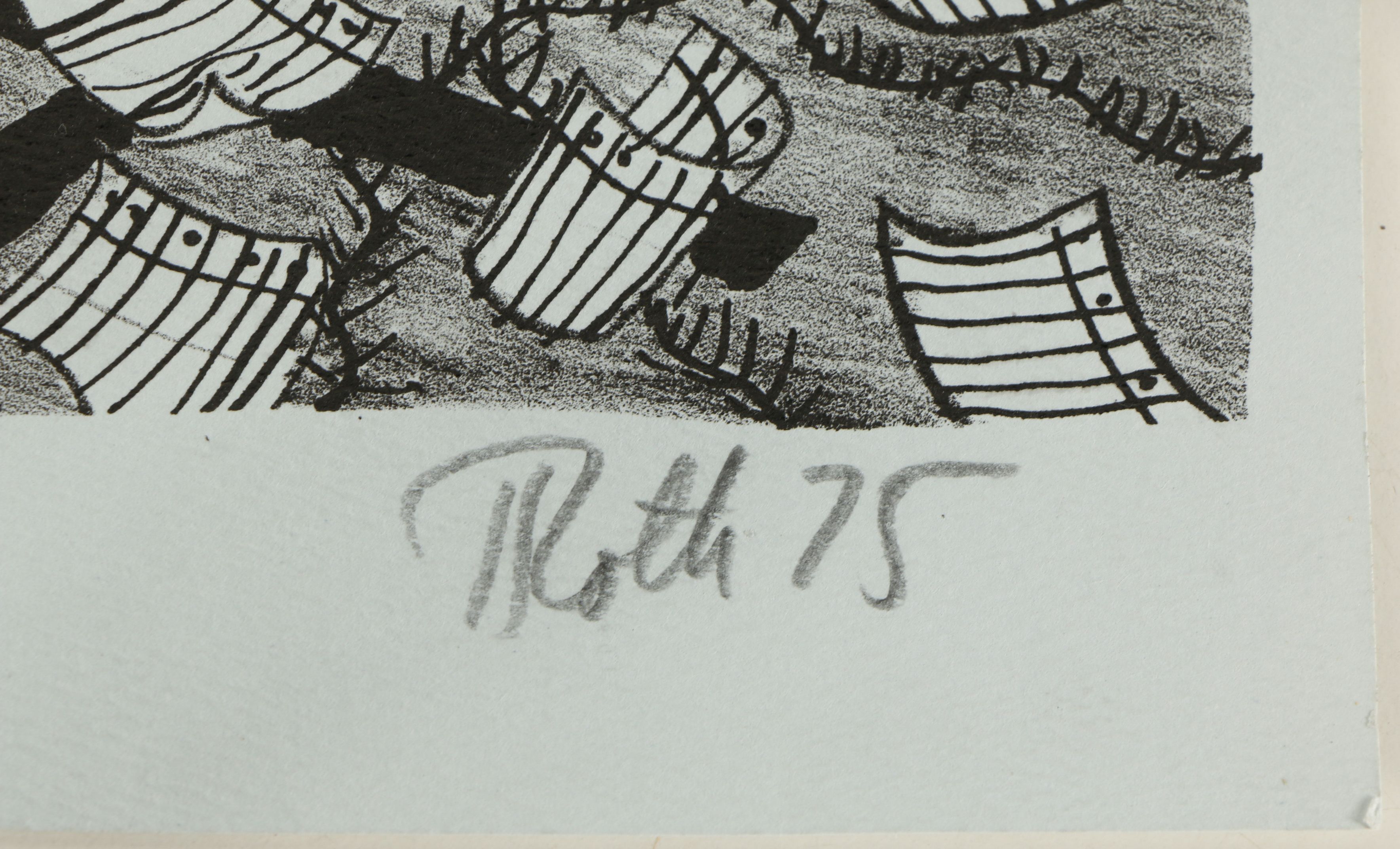 Roth Abstract Lithographs