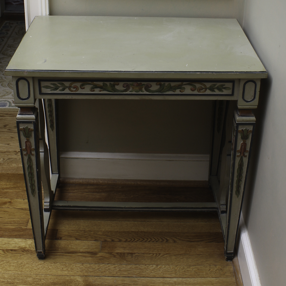 Neo-Classical Painted Side Table