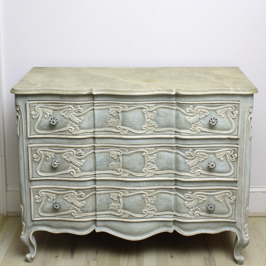 French Provincial Style Commode Chest