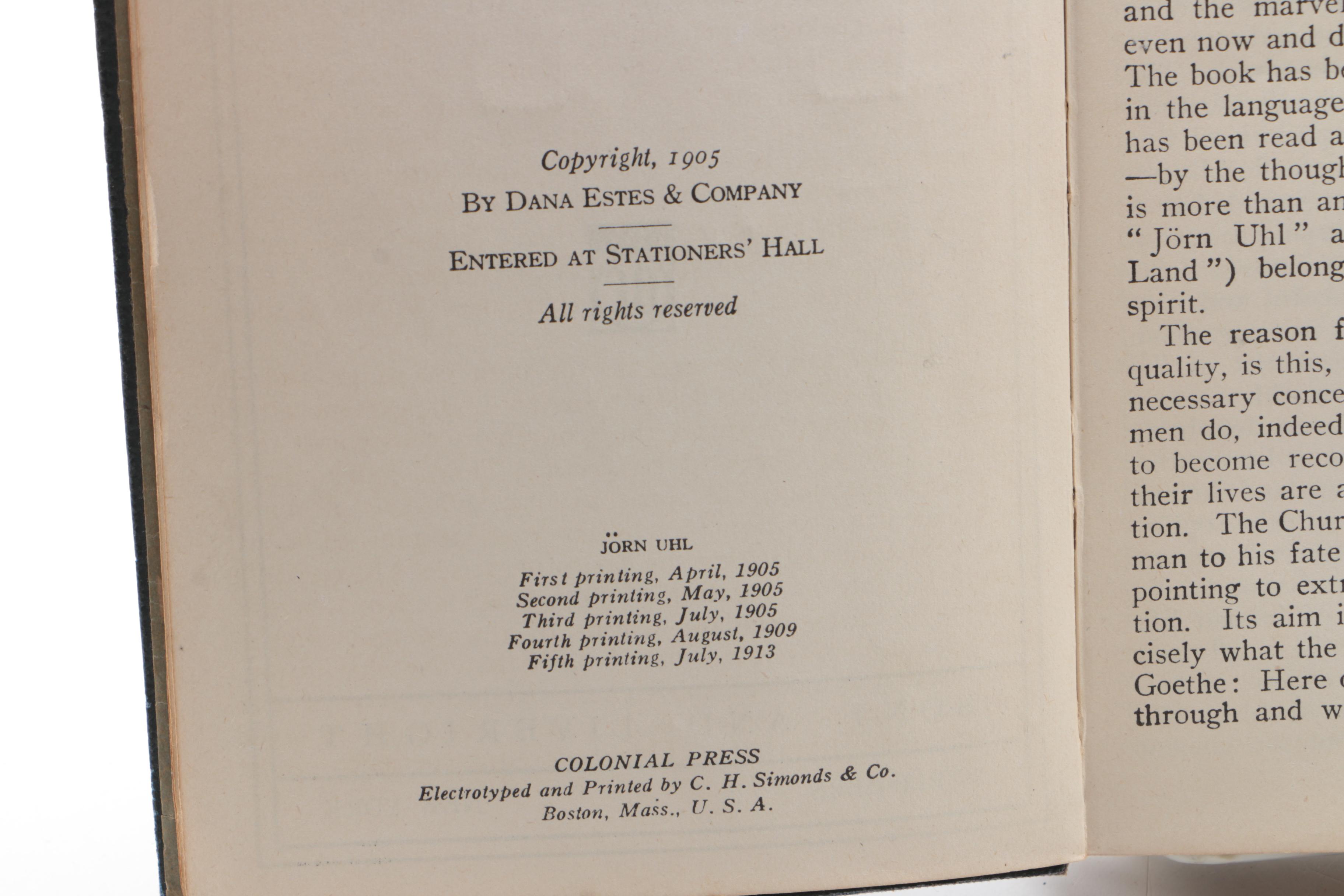 Volumes from the Boni and Liveright Modern Library