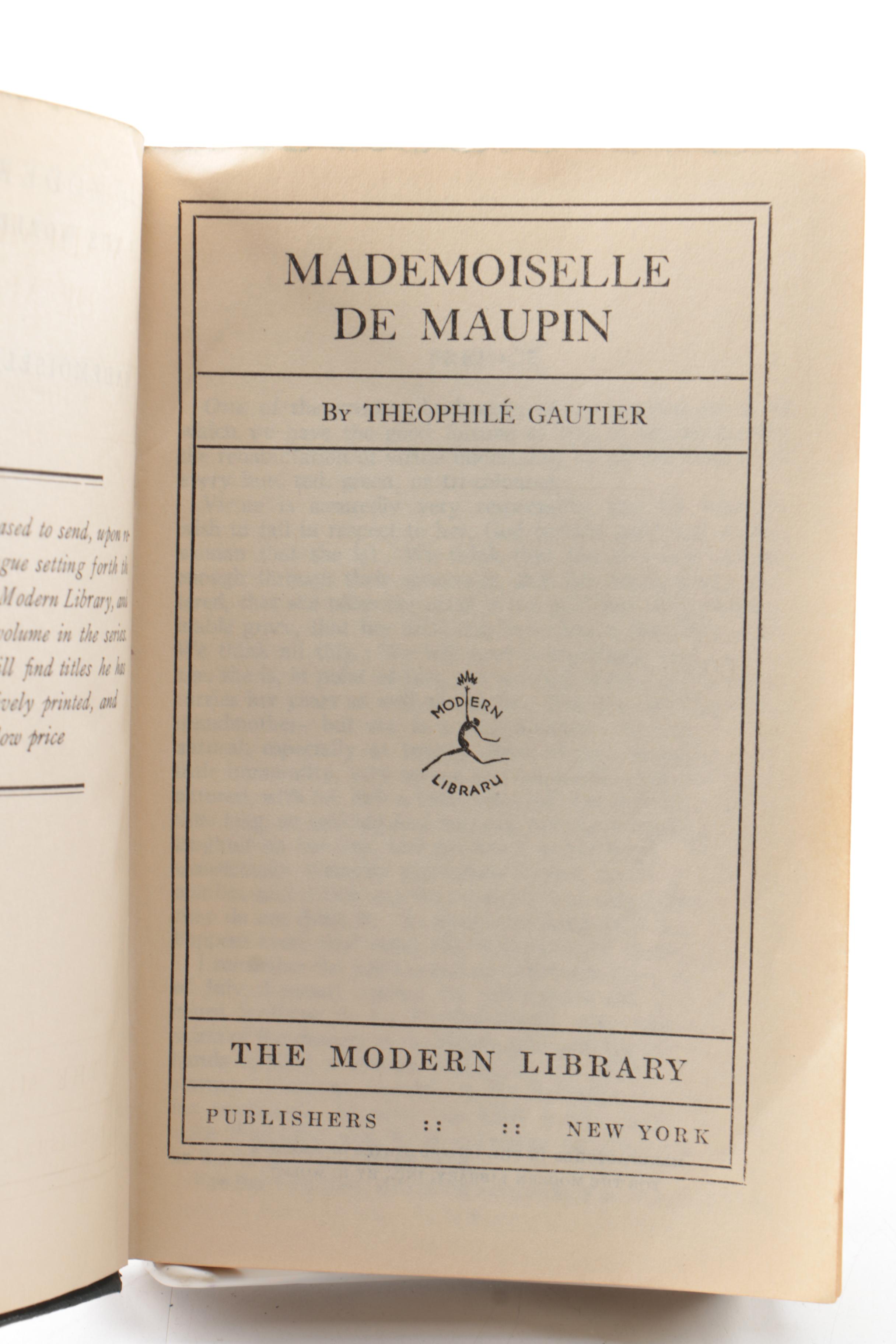 Volumes from the Boni and Liveright Modern Library