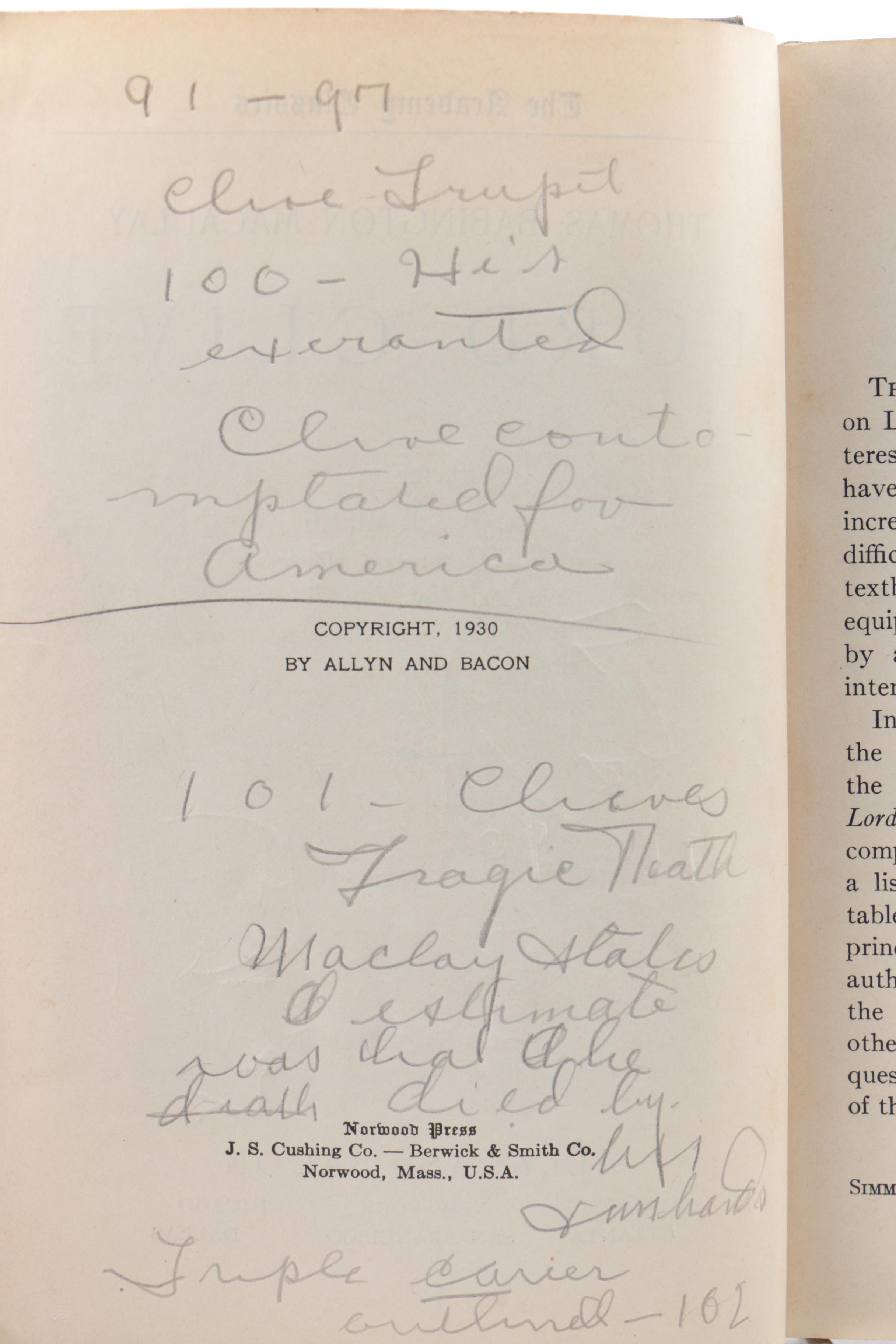 Volumes from the Boni and Liveright Modern Library