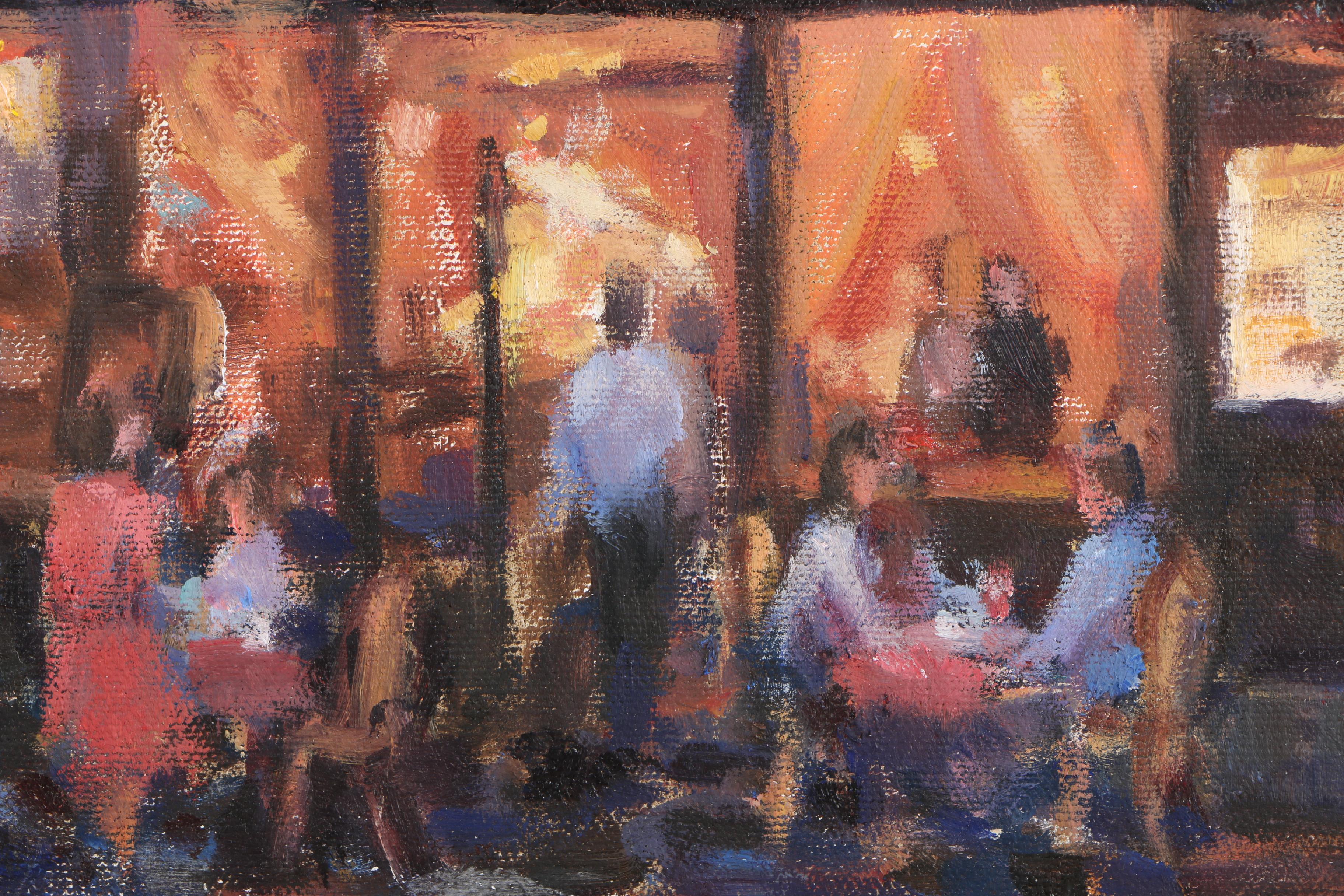 Oil Painting "Street Corner- Paris"