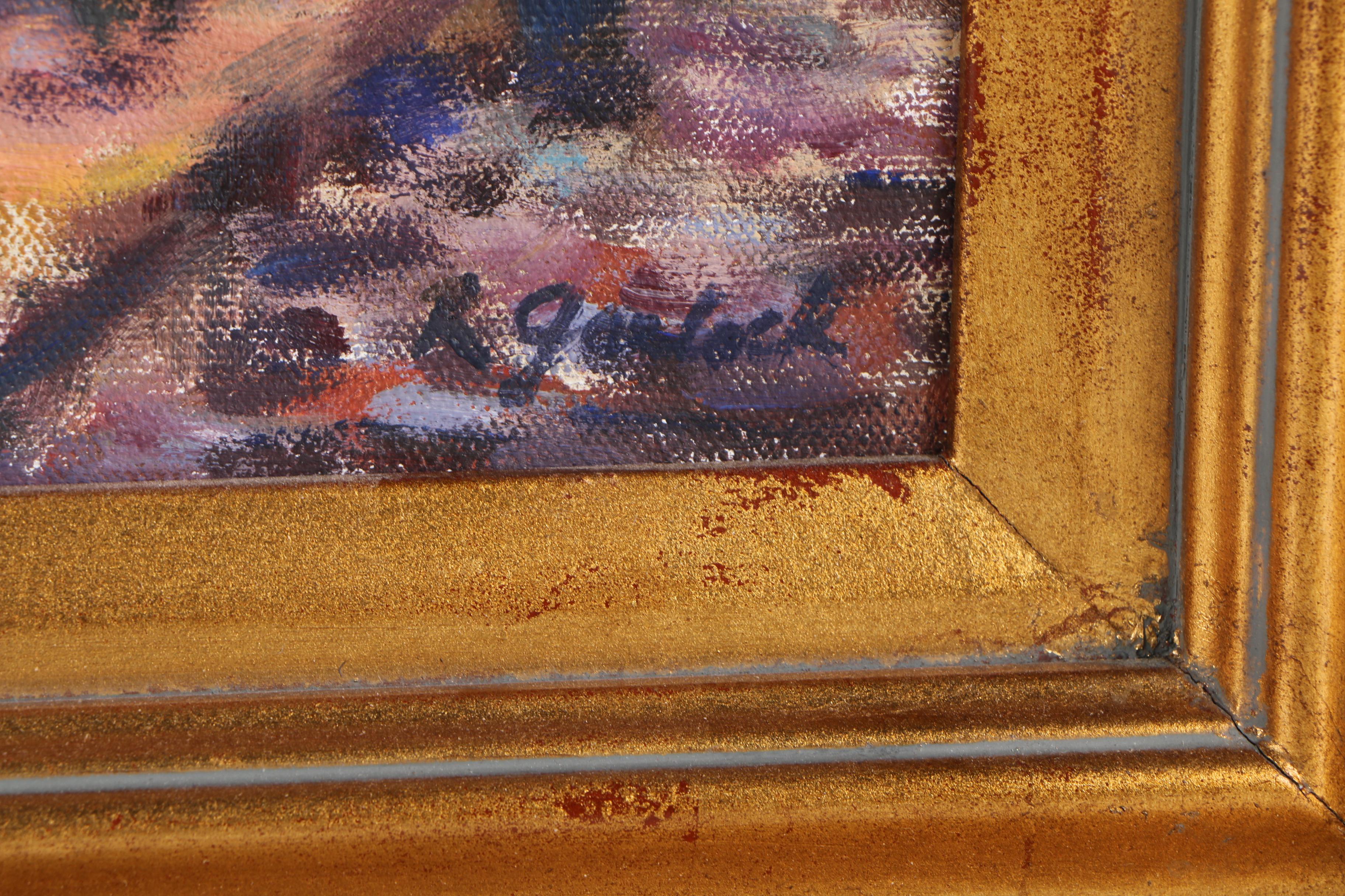 Oil Painting "Street Corner- Paris"