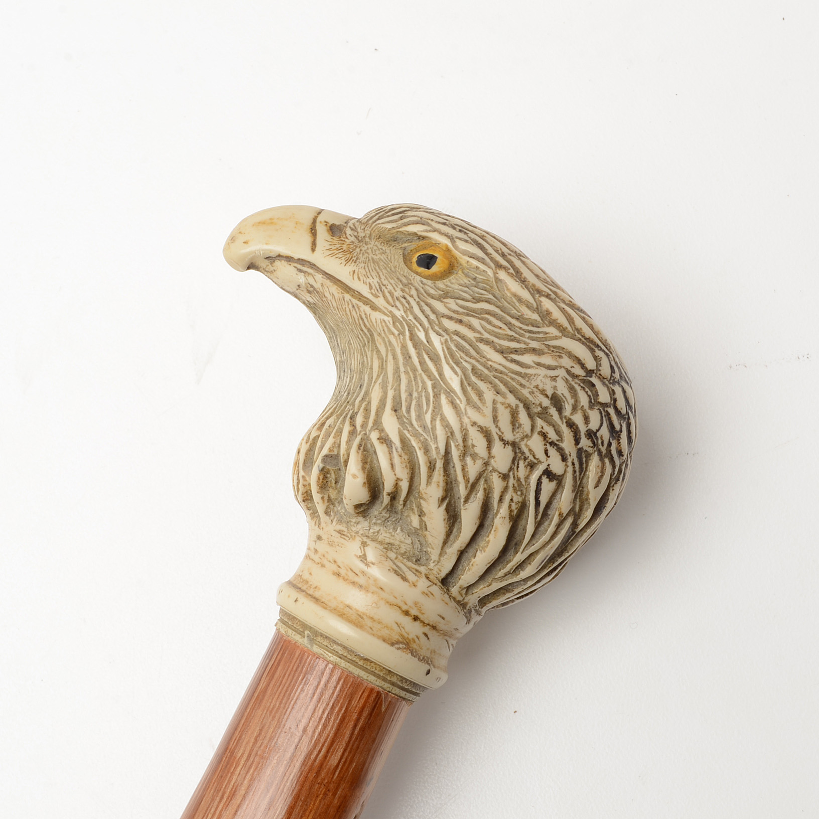 Three Carved Walking Sticks