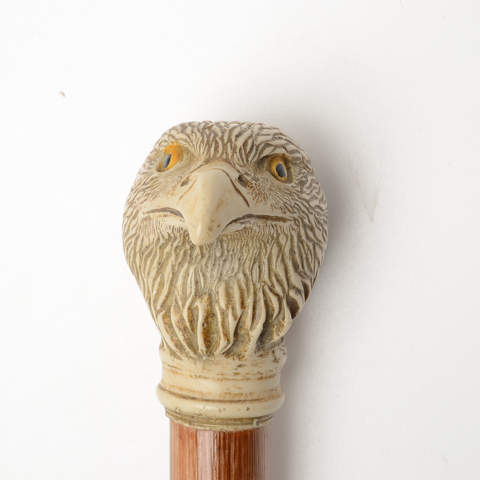 Three Carved Walking Sticks