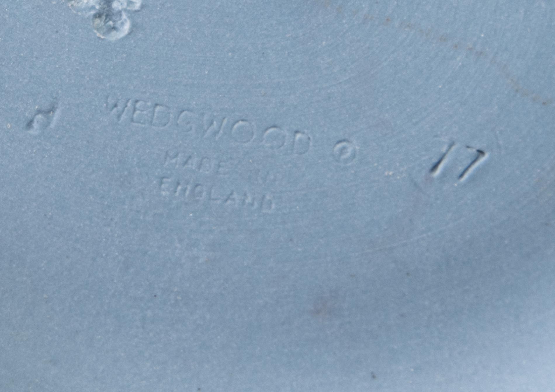 Wedgwood Blue Jasperware Trinket Box and Candle Holder