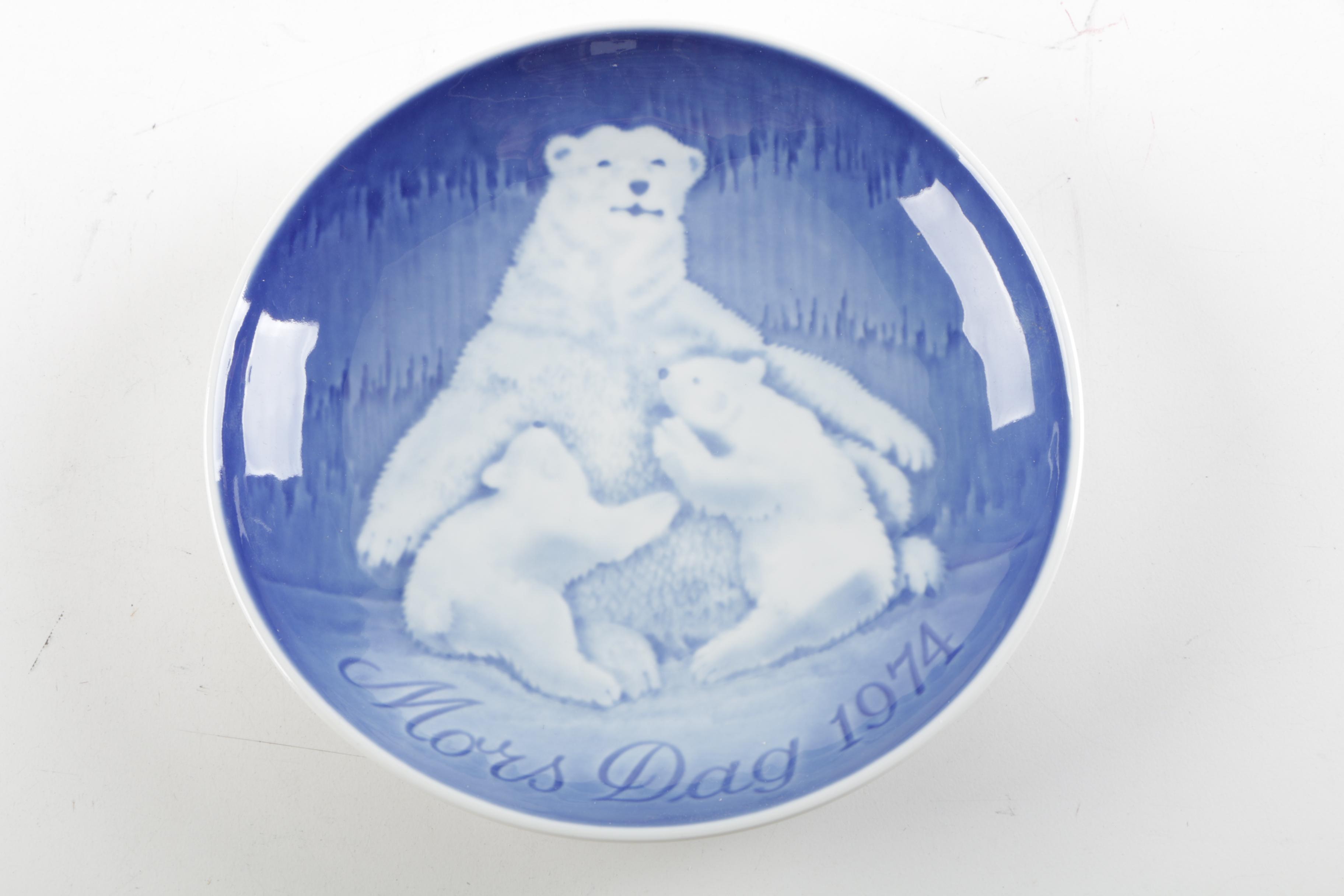 Royal Copenhagen Vintage Collectors Plates