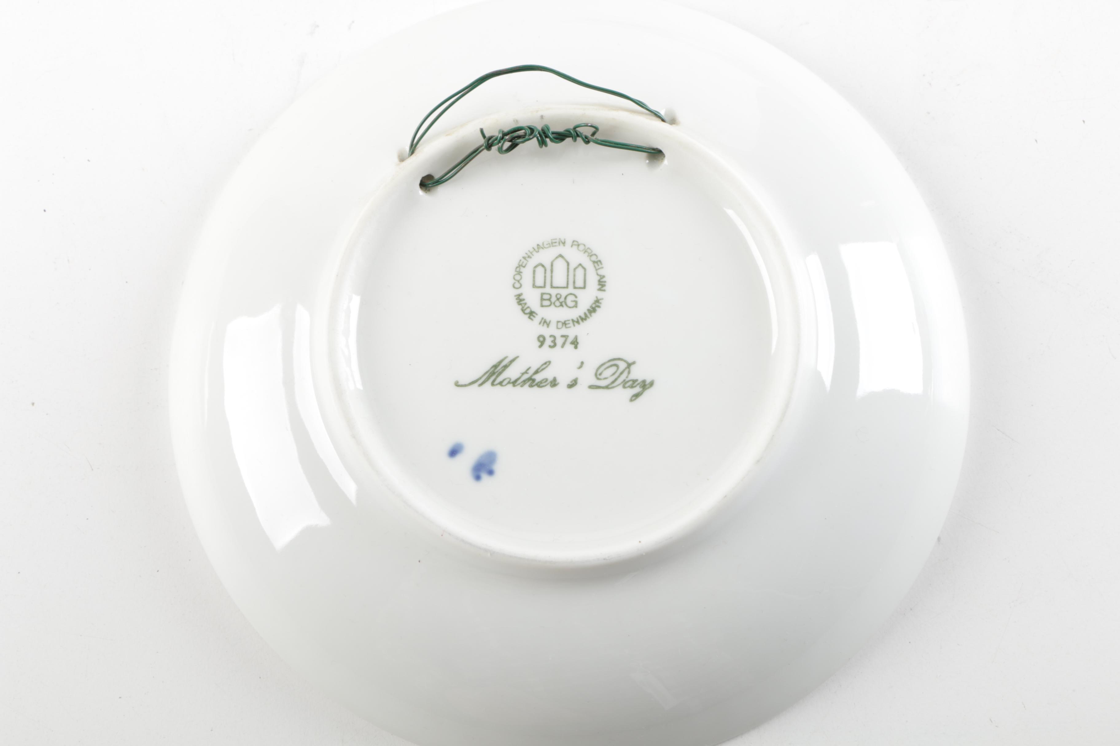 Royal Copenhagen Vintage Collectors Plates