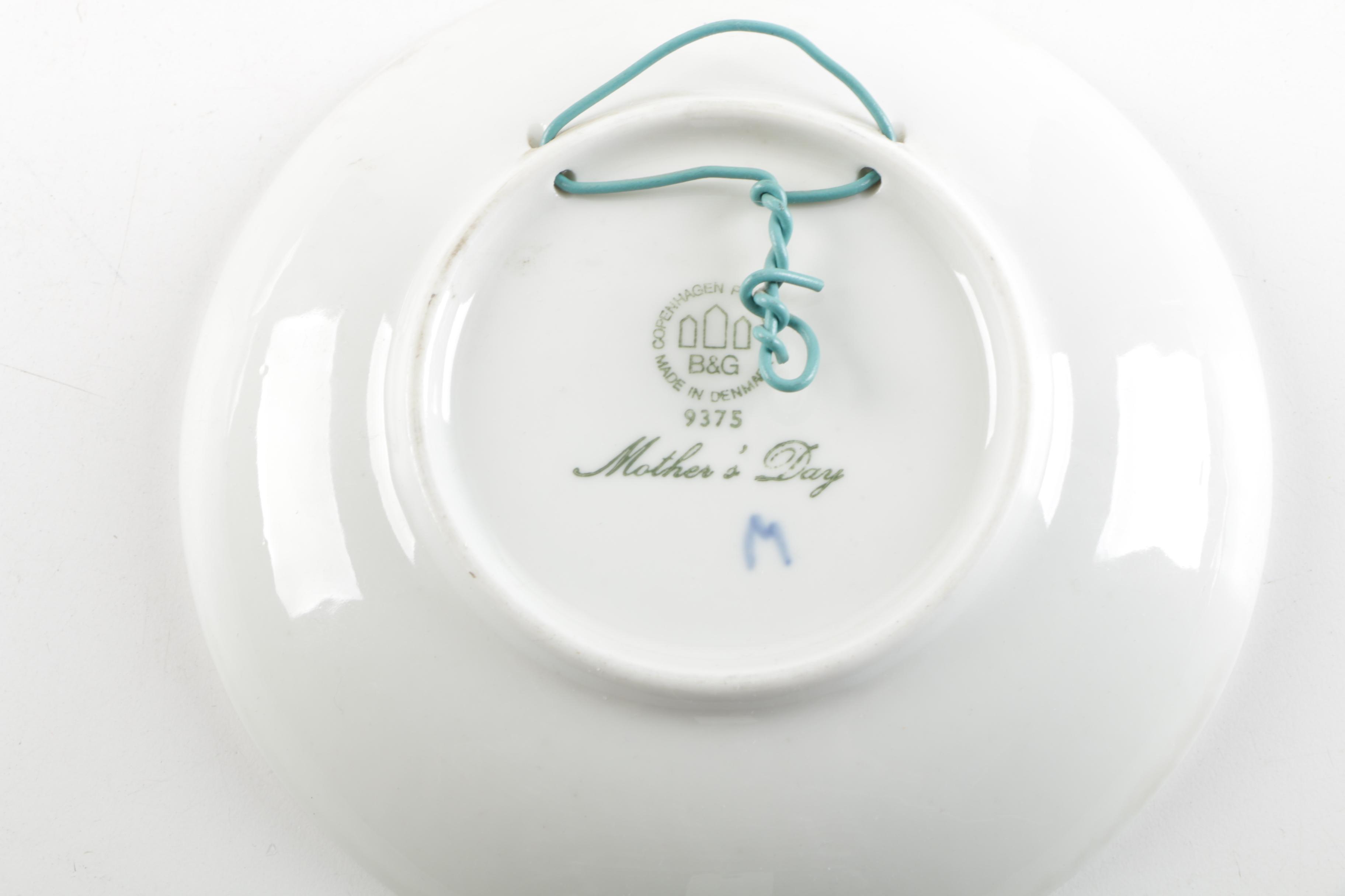 Royal Copenhagen Vintage Collectors Plates