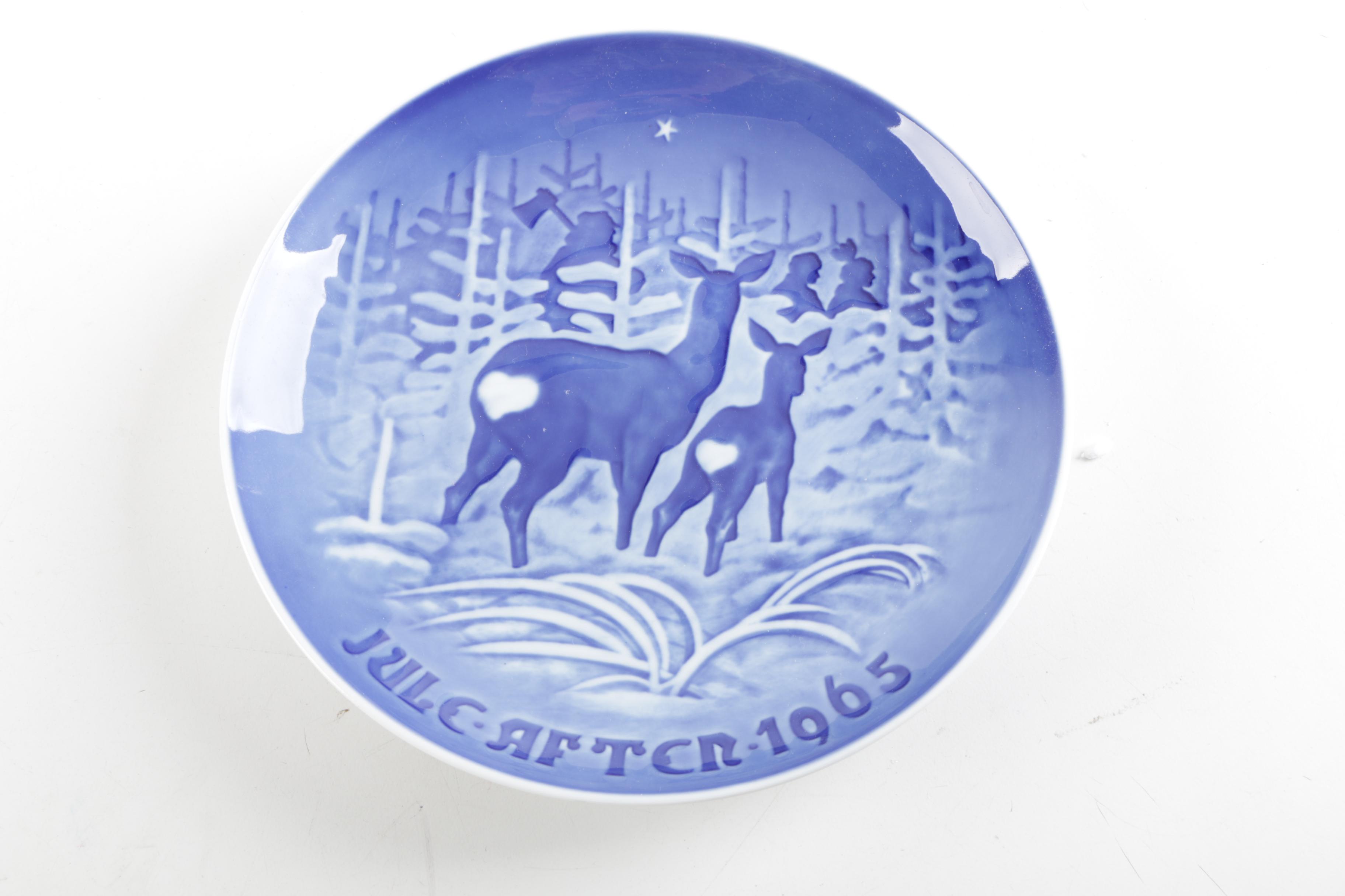 Royal Copenhagen Vintage Collectors Plates