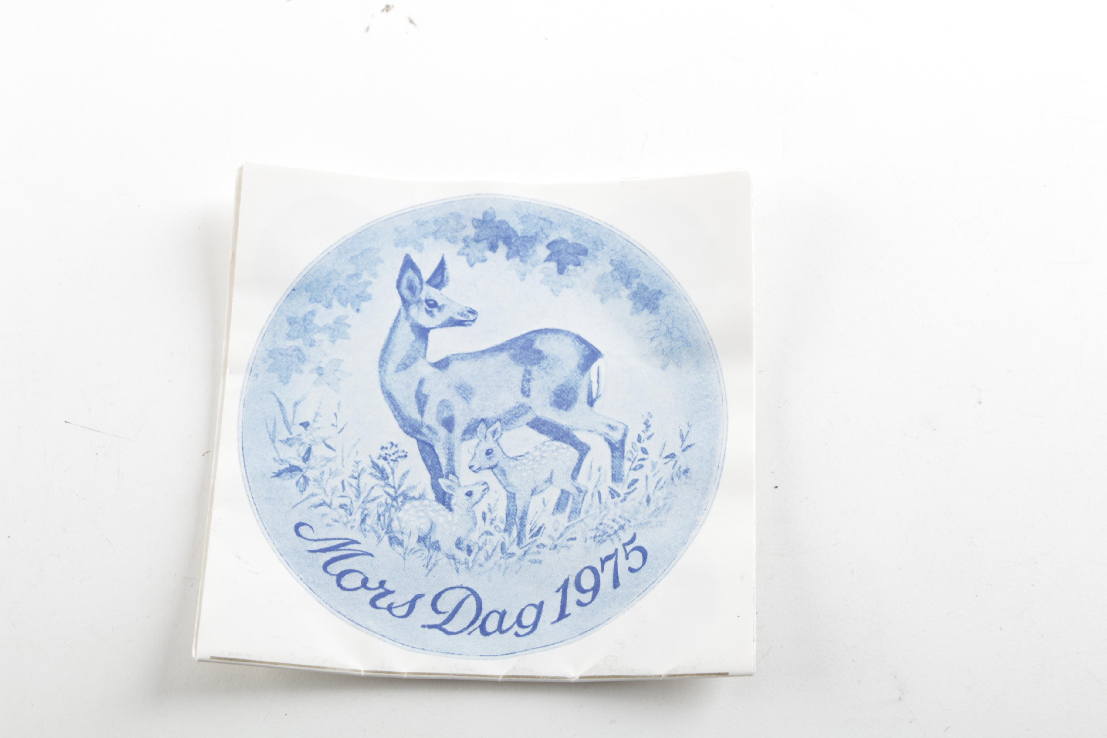 Royal Copenhagen Vintage Collectors Plates