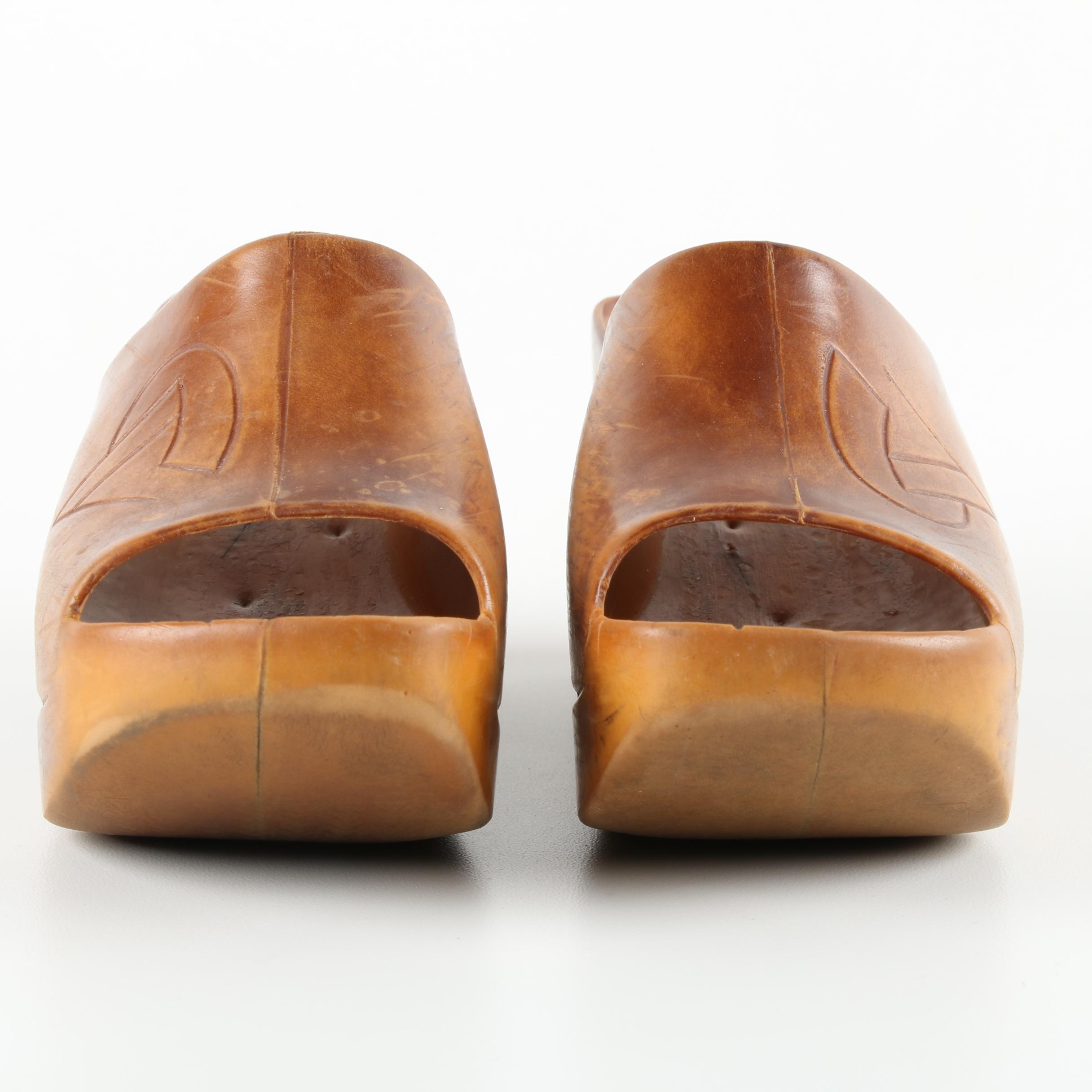 Circa 1970s Christian Vermonet Rubber Wedges