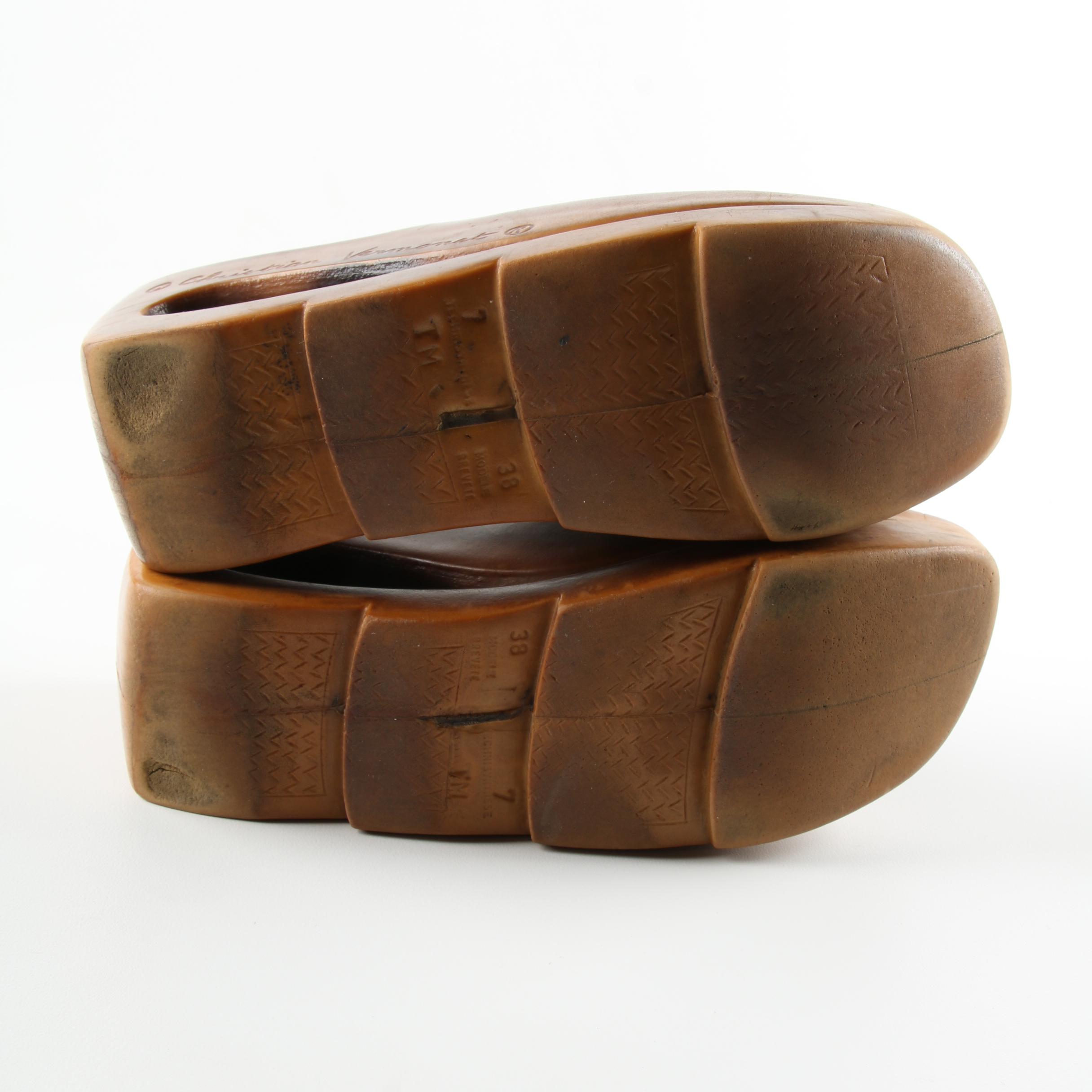 Circa 1970s Christian Vermonet Rubber Wedges