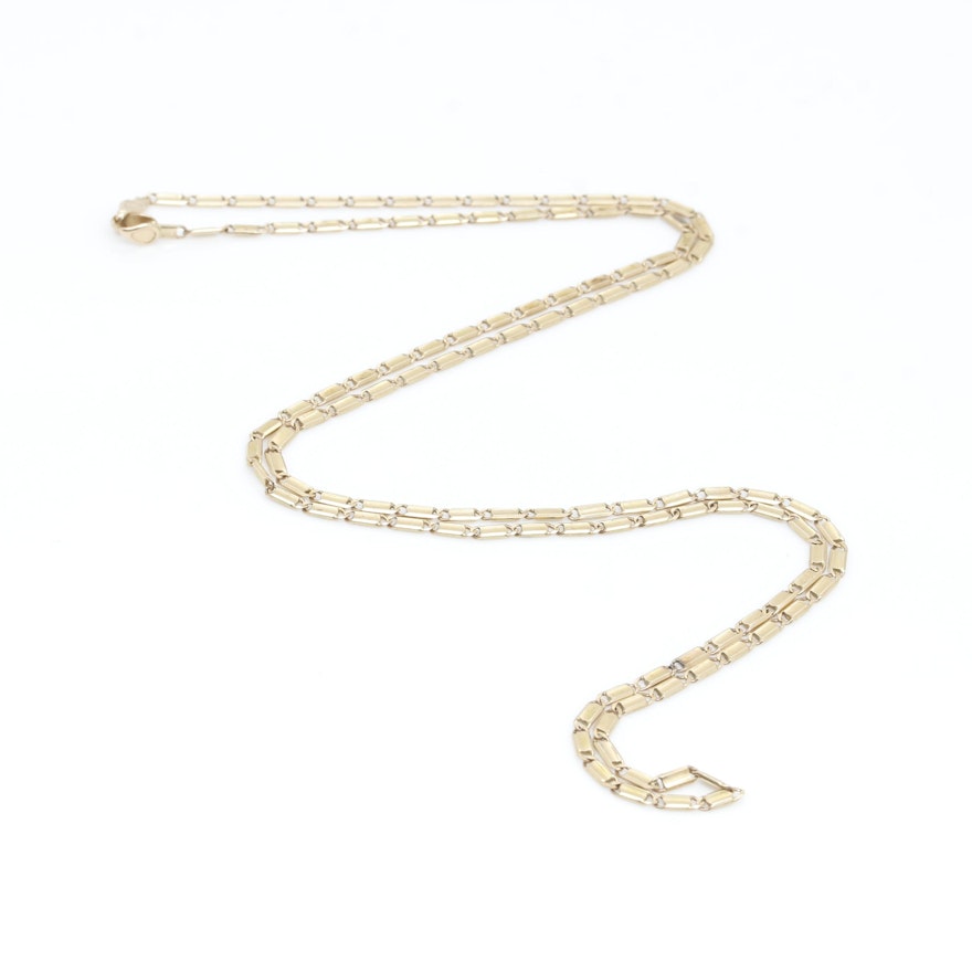 14K Yellow Gold Necklace