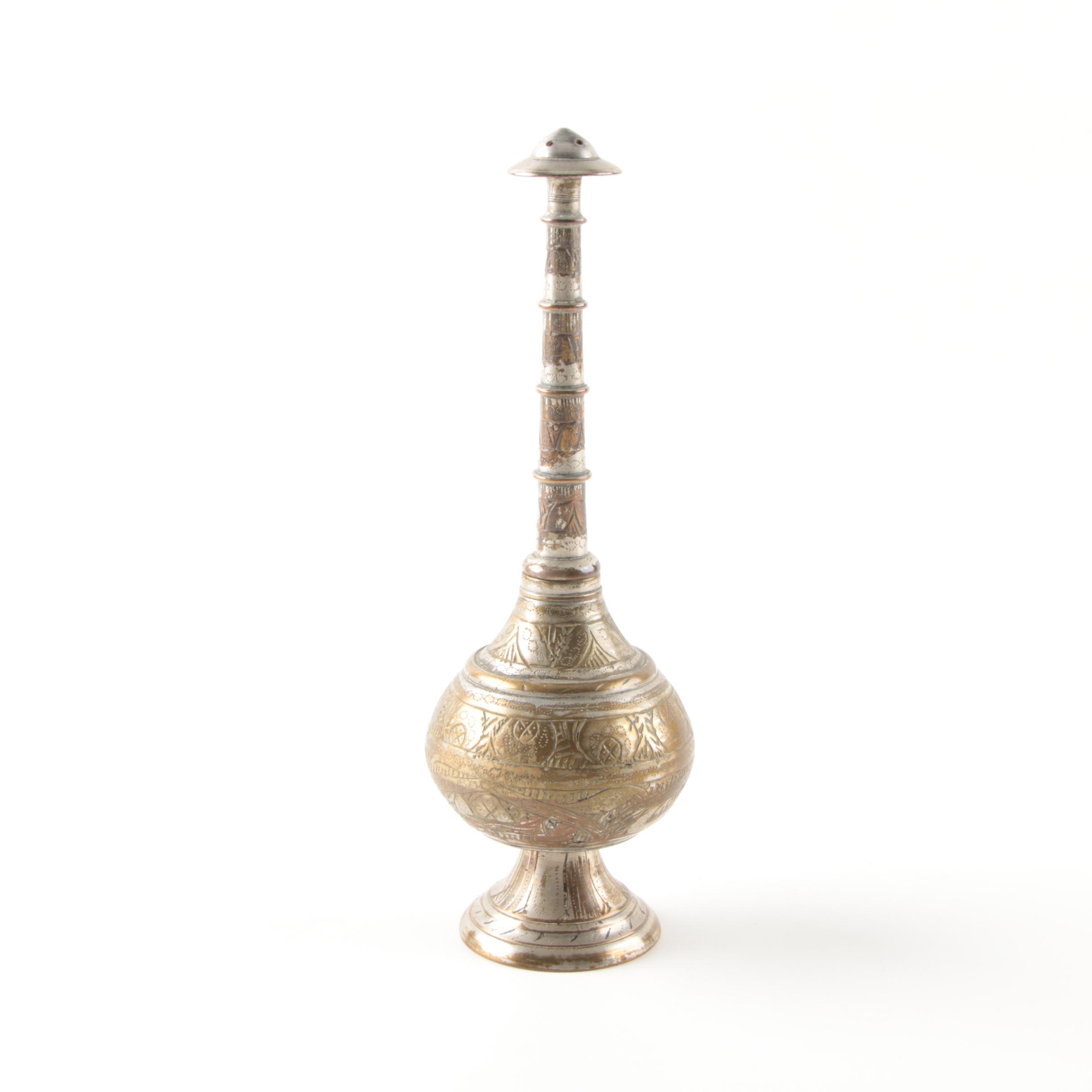 Brass Finish Aspergillum Holy Water Sprinkler