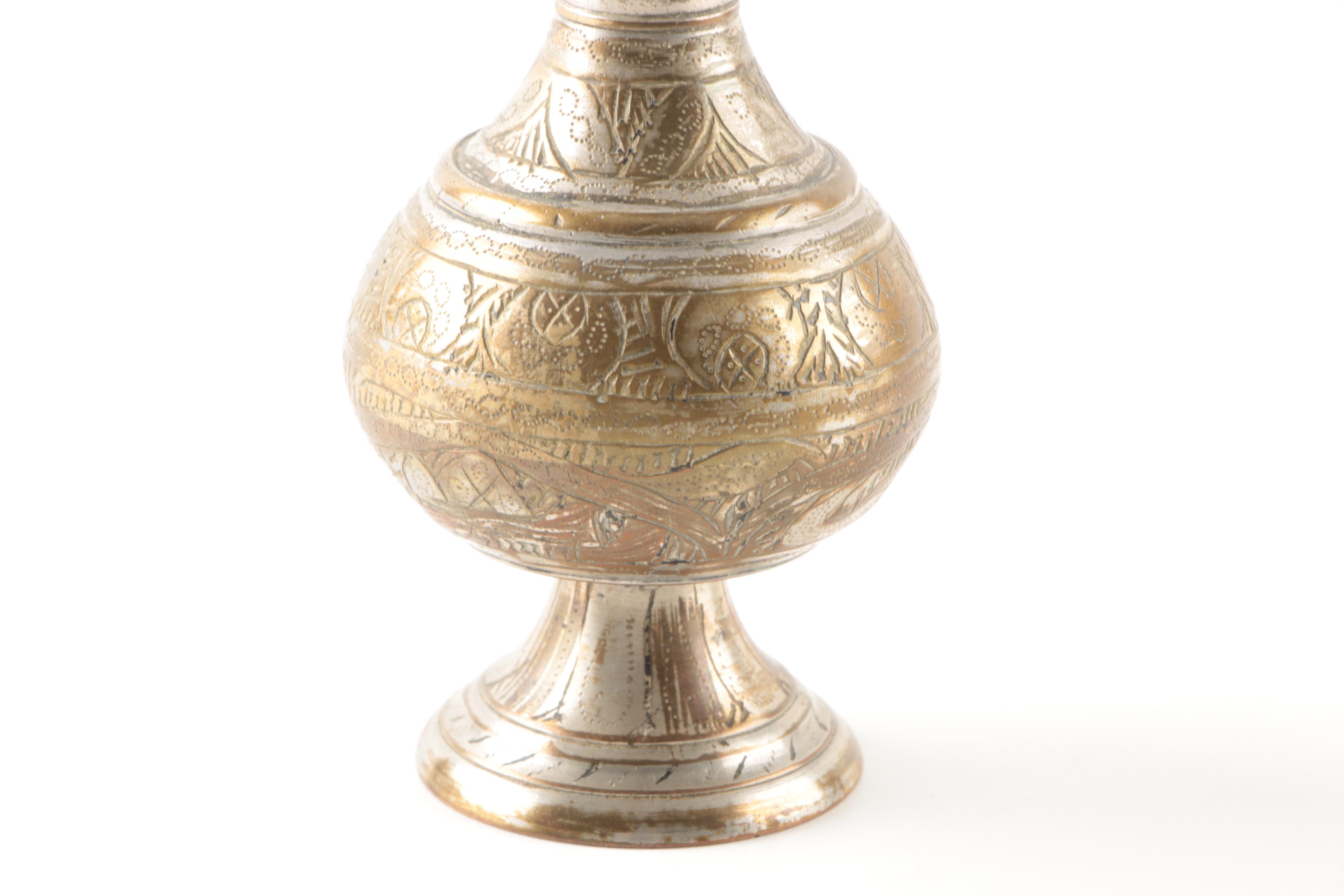 Brass Finish Aspergillum Holy Water Sprinkler