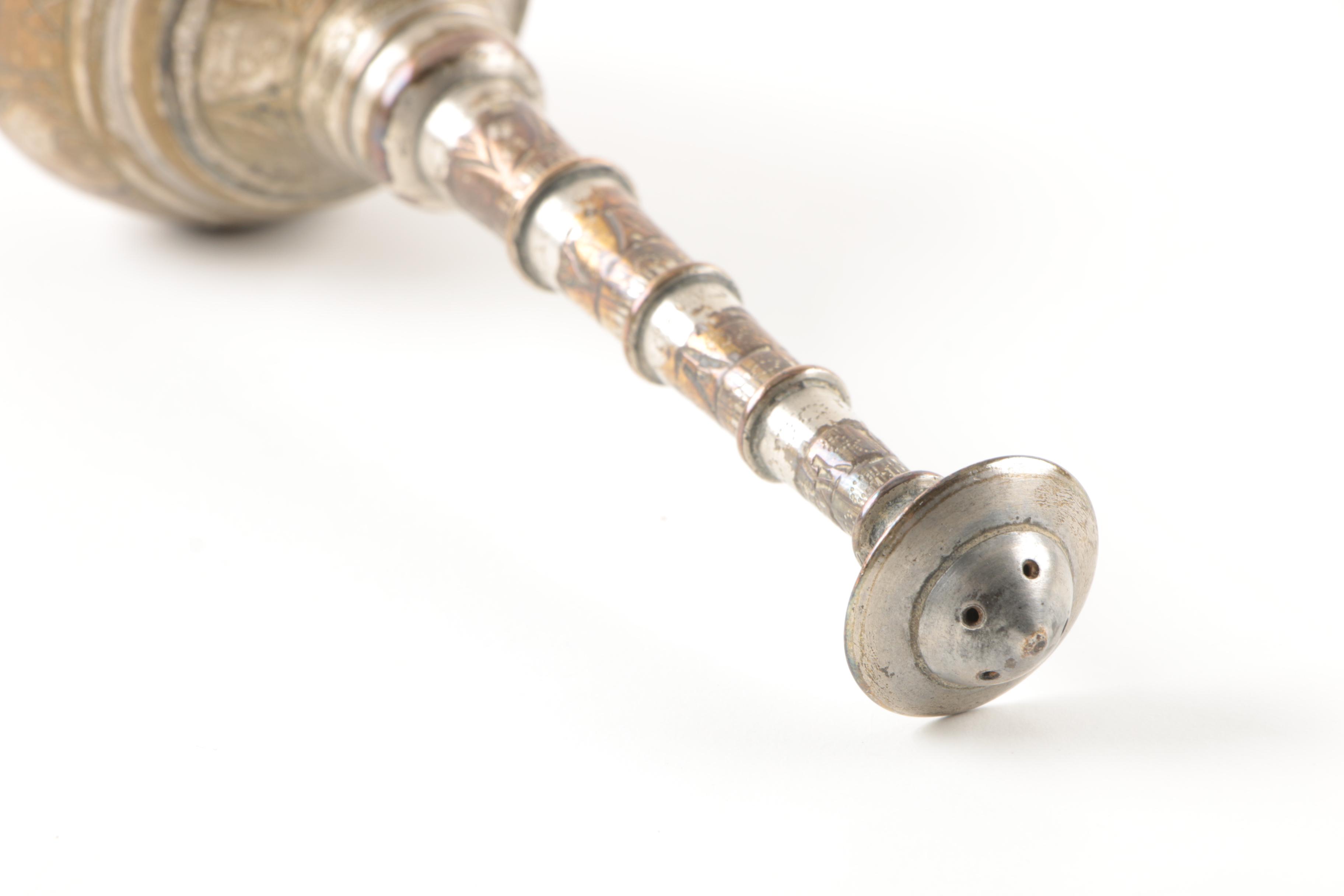 Brass Finish Aspergillum Holy Water Sprinkler