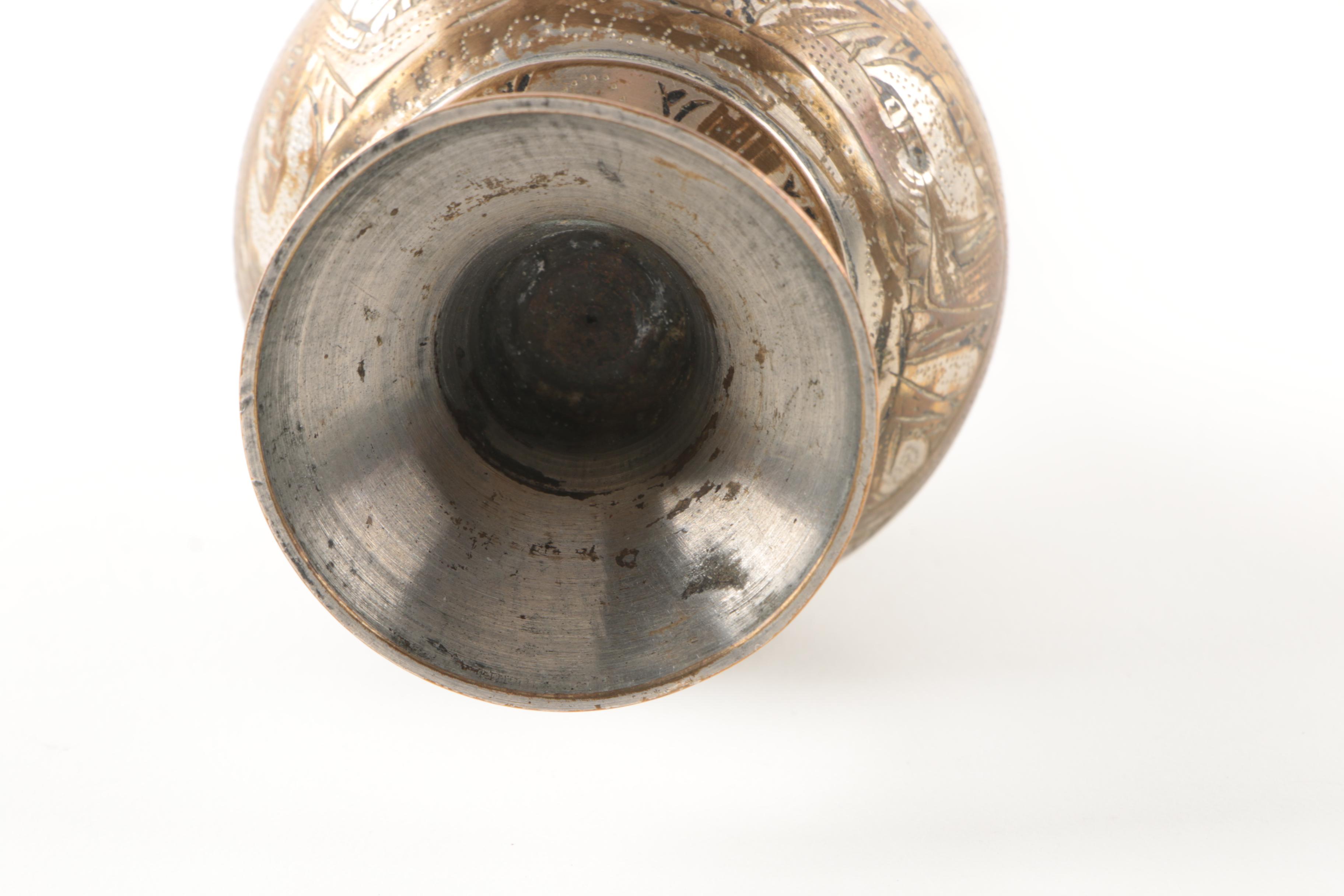 Brass Finish Aspergillum Holy Water Sprinkler